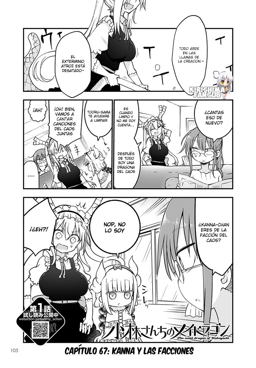 Kobayashi-san Chi no Maid Dragon Capitulo 67 página 2