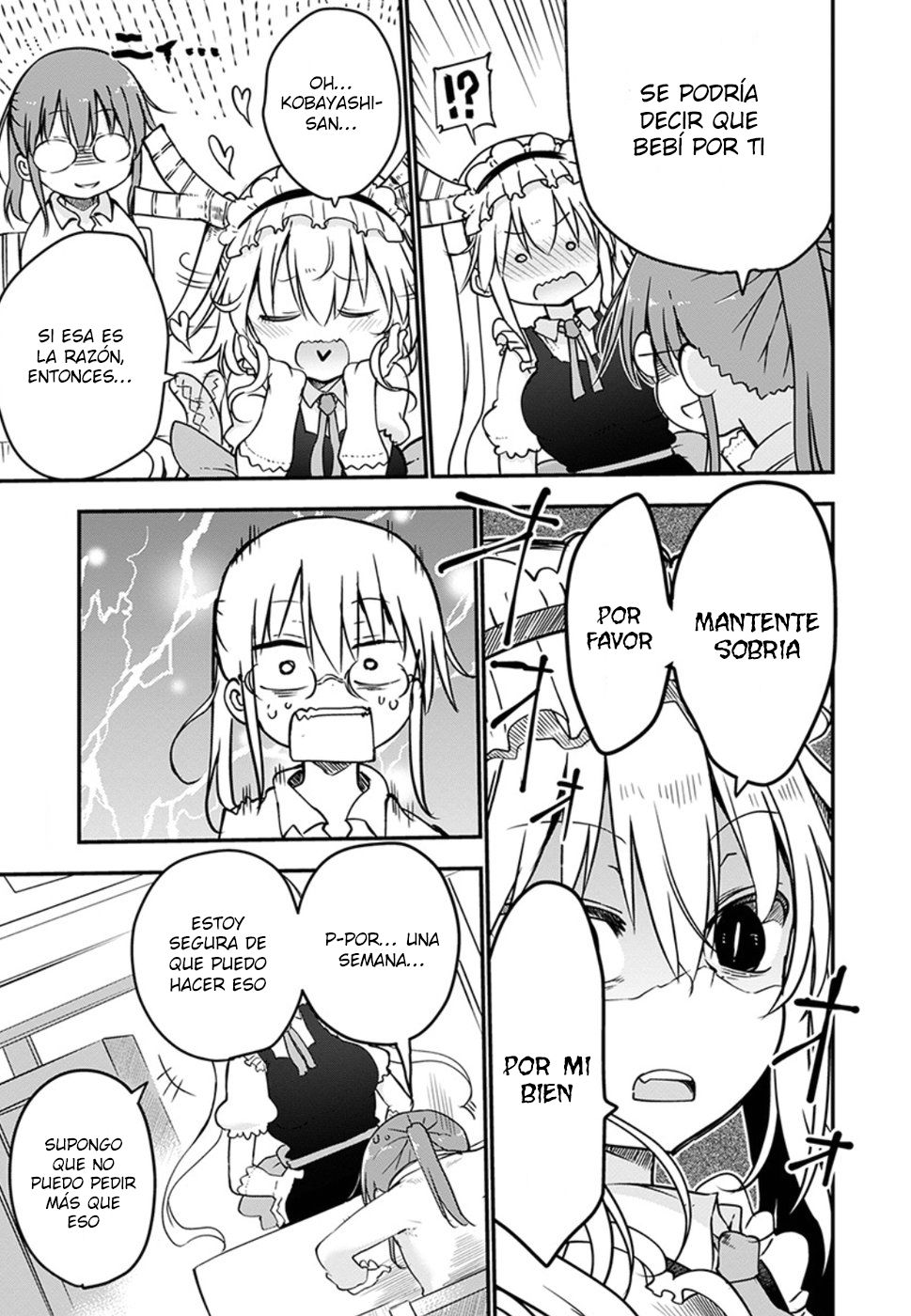 Kobayashi-san Chi no Maid Dragon Capitulo 68 página 3