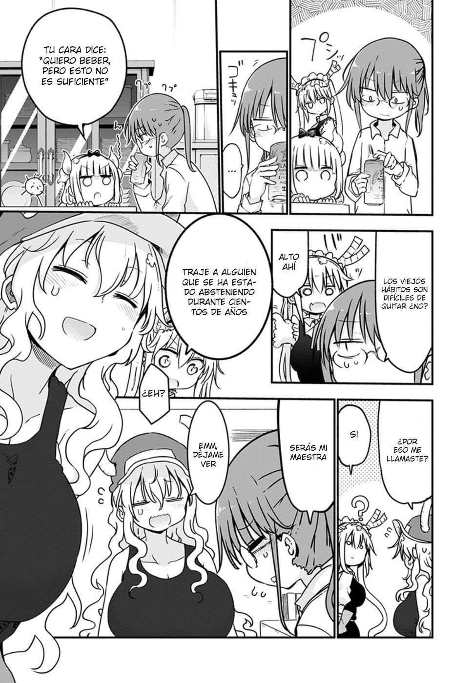 Kobayashi-san Chi no Maid Dragon Capitulo 68 página 5