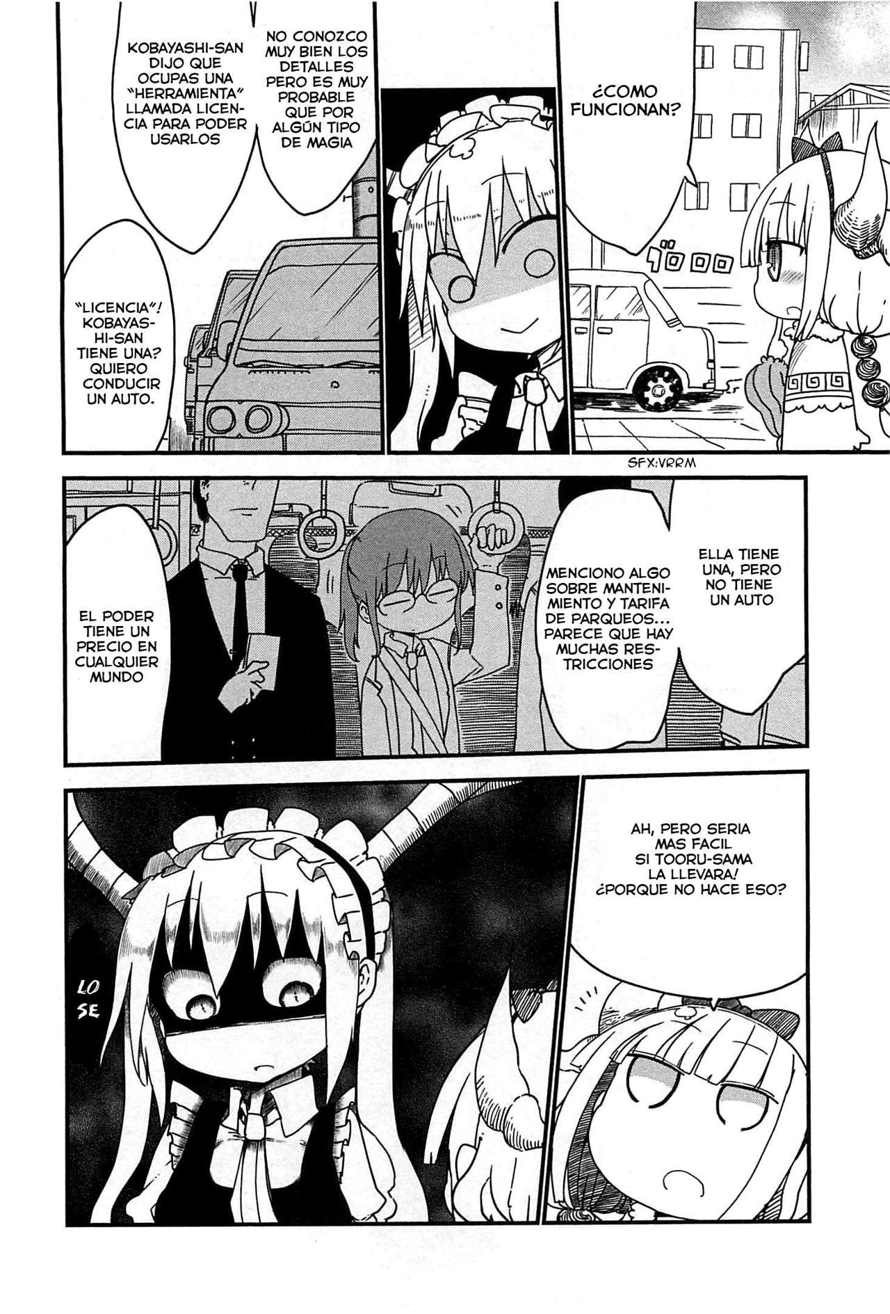 Kobayashi-san Chi no Maid Dragon Capitulo 7: Tooru y el Sentido Común página 5