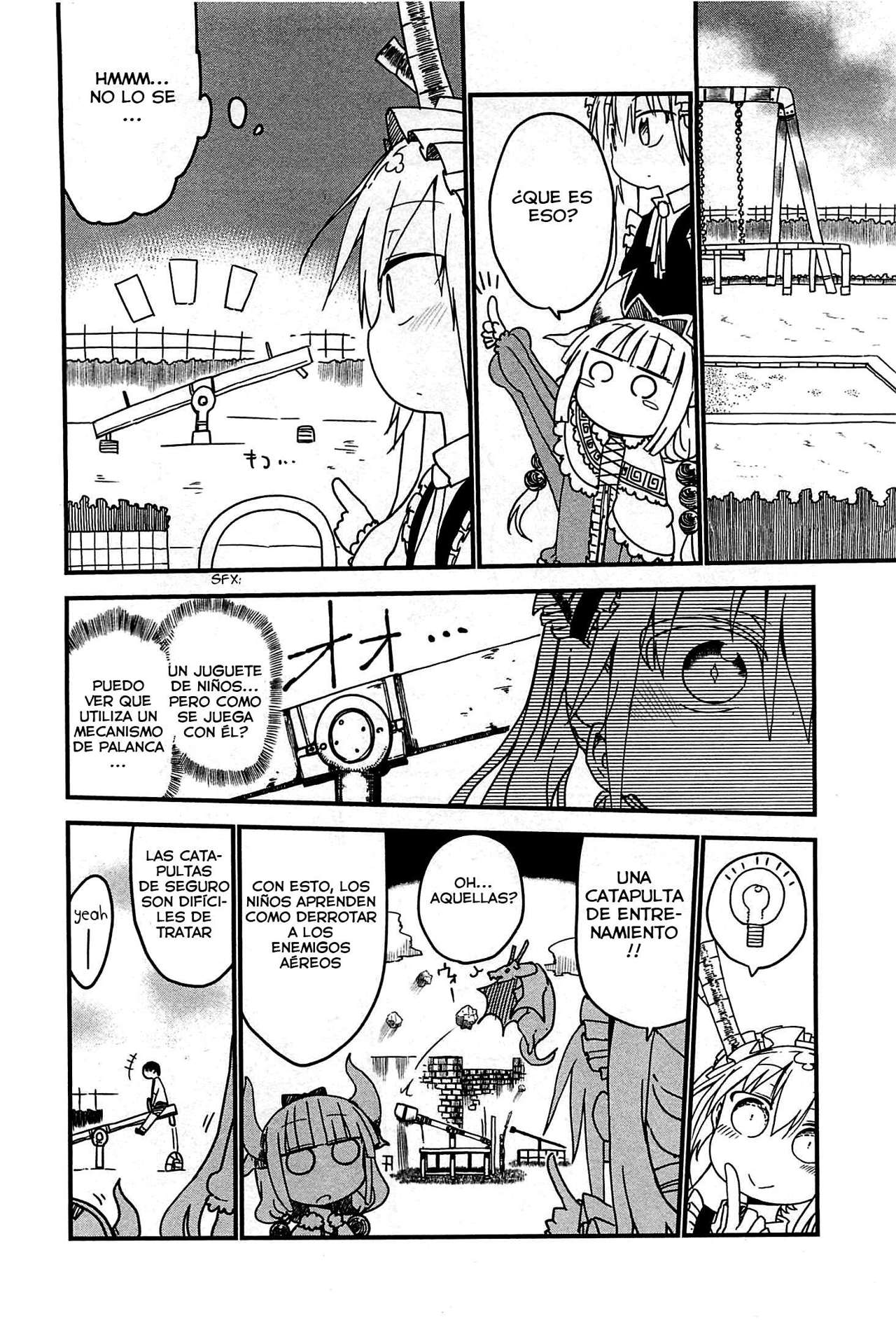 Kobayashi-san Chi no Maid Dragon Capitulo 7: Tooru y el Sentido Común página 7