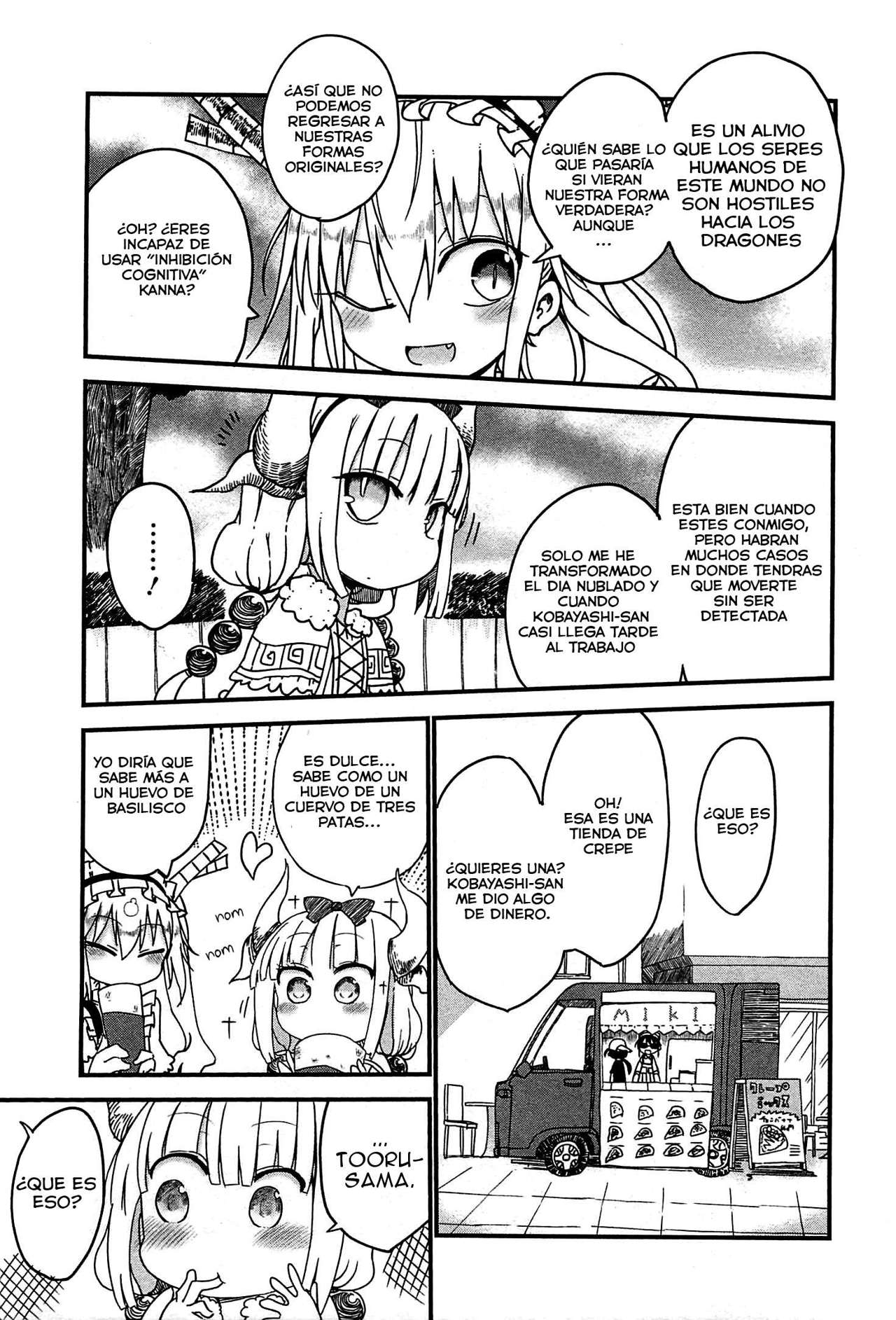 Kobayashi-san Chi no Maid Dragon Capitulo 7: Tooru y el Sentido Común página 8