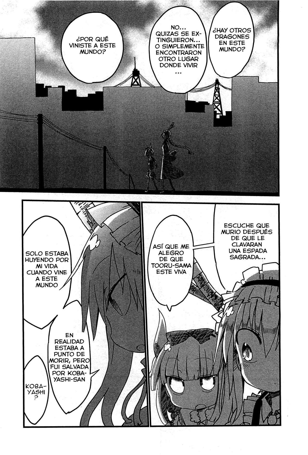 Kobayashi-san Chi no Maid Dragon Capitulo 7: Tooru y el Sentido Común página 9