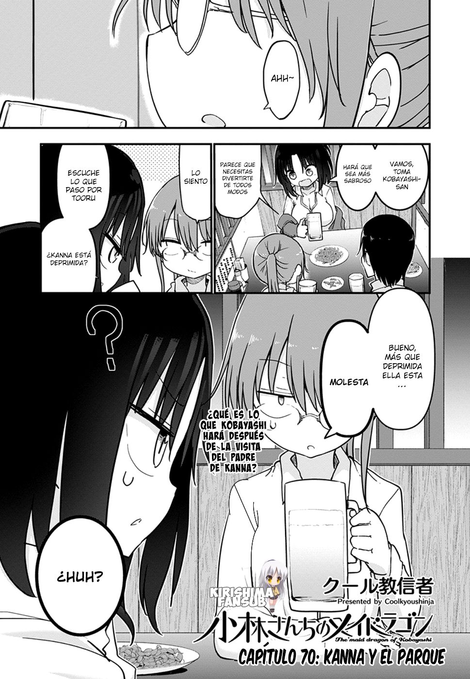 Kobayashi-san Chi no Maid Dragon Capitulo 70 página 2