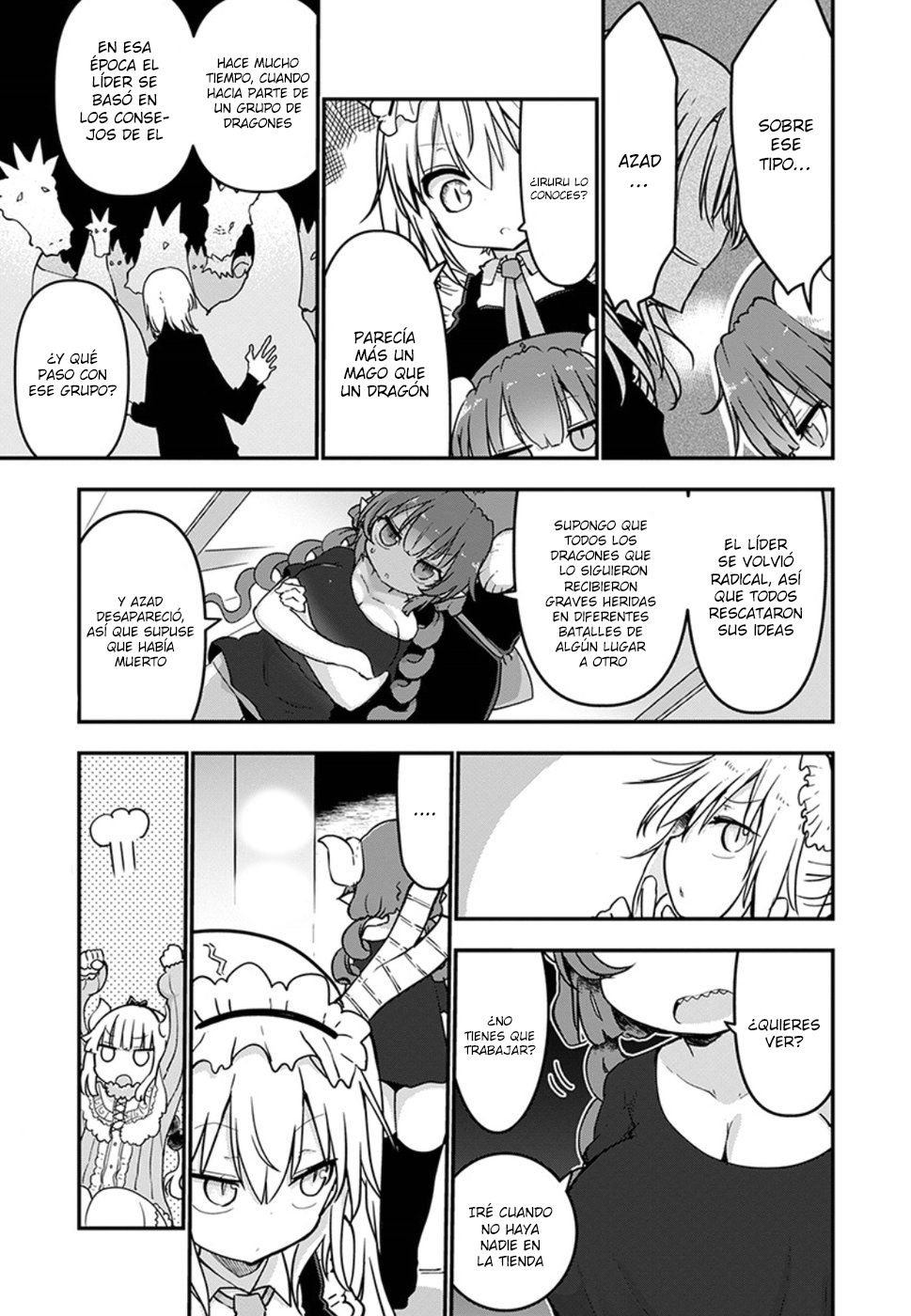Kobayashi-san Chi no Maid Dragon Capitulo 70 página 4