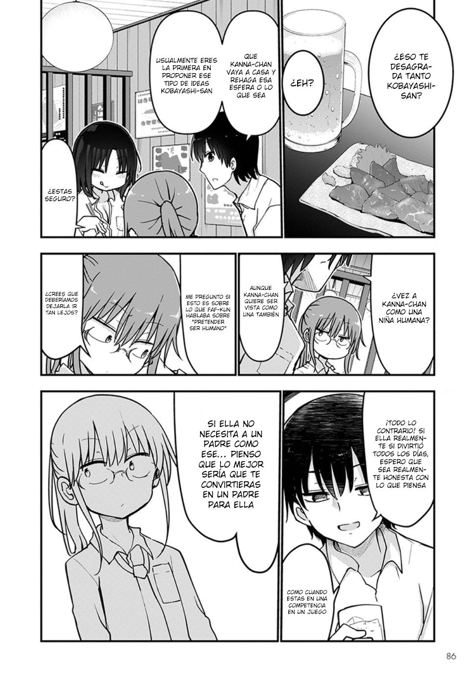 Kobayashi-san Chi no Maid Dragon Capitulo 70 página 5