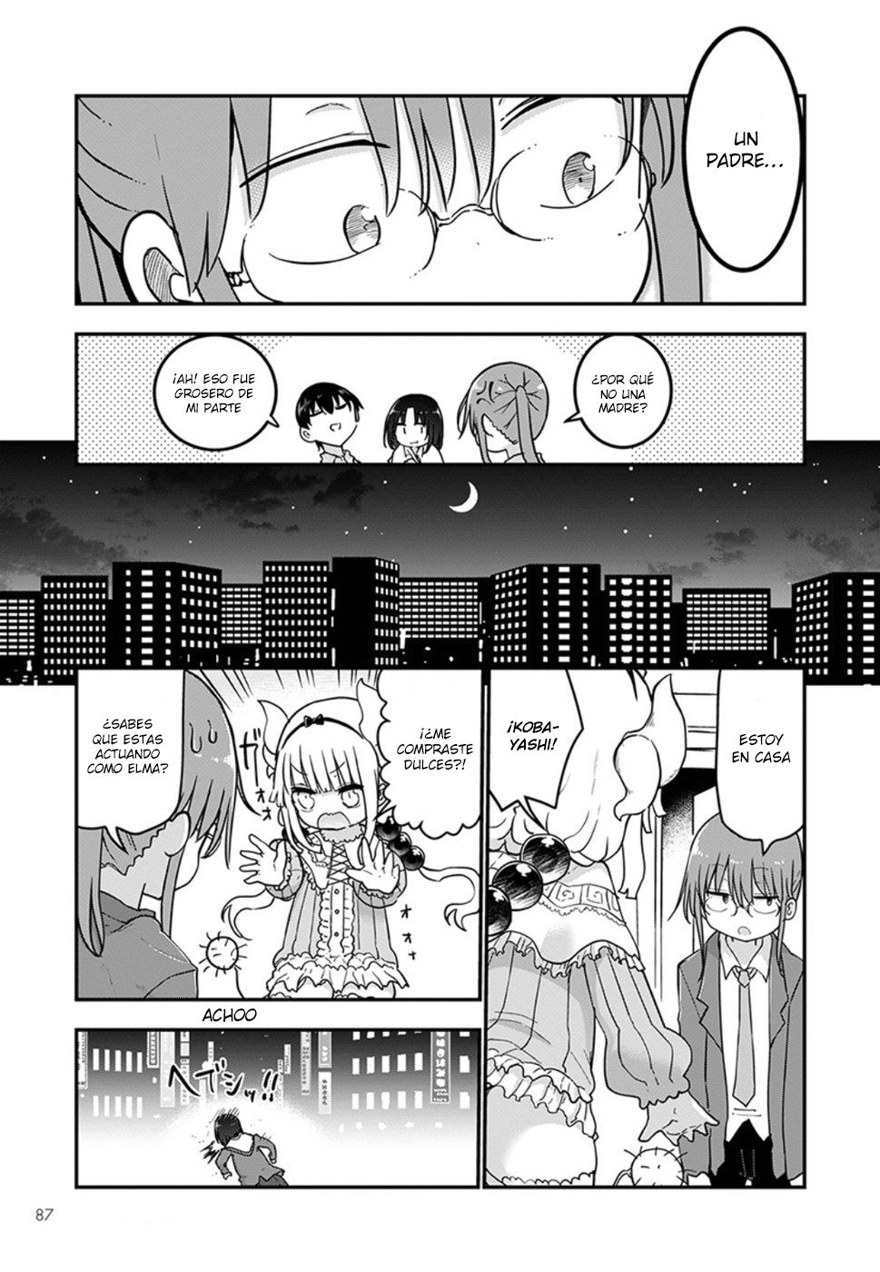 Kobayashi-san Chi no Maid Dragon Capitulo 70 página 6