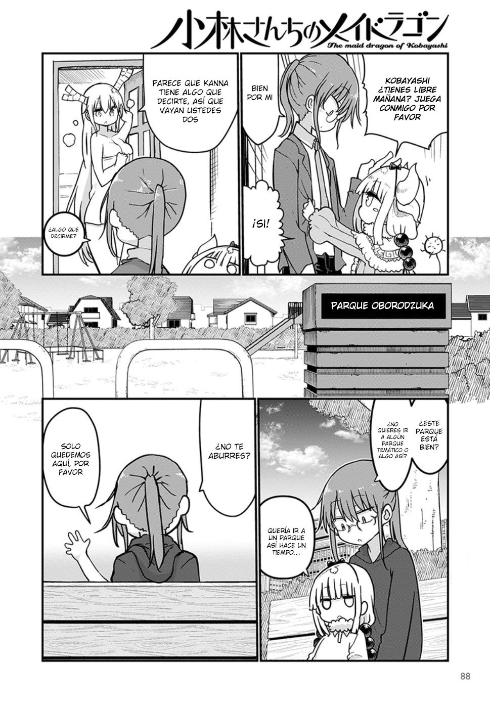 Kobayashi-san Chi no Maid Dragon Capitulo 70 página 7