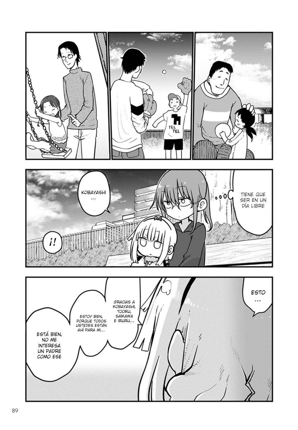 Kobayashi-san Chi no Maid Dragon Capitulo 70 página 8