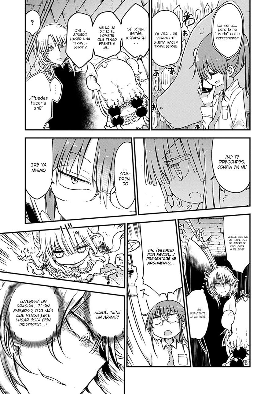 Kobayashi-san Chi no Maid Dragon Capitulo 75 página 11