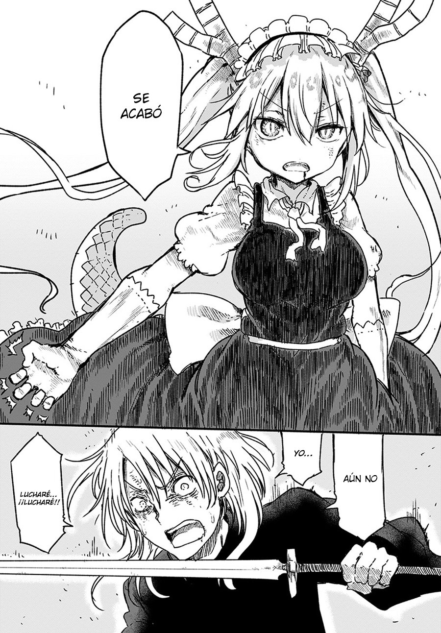 Kobayashi-san Chi no Maid Dragon Capitulo 77 página 12