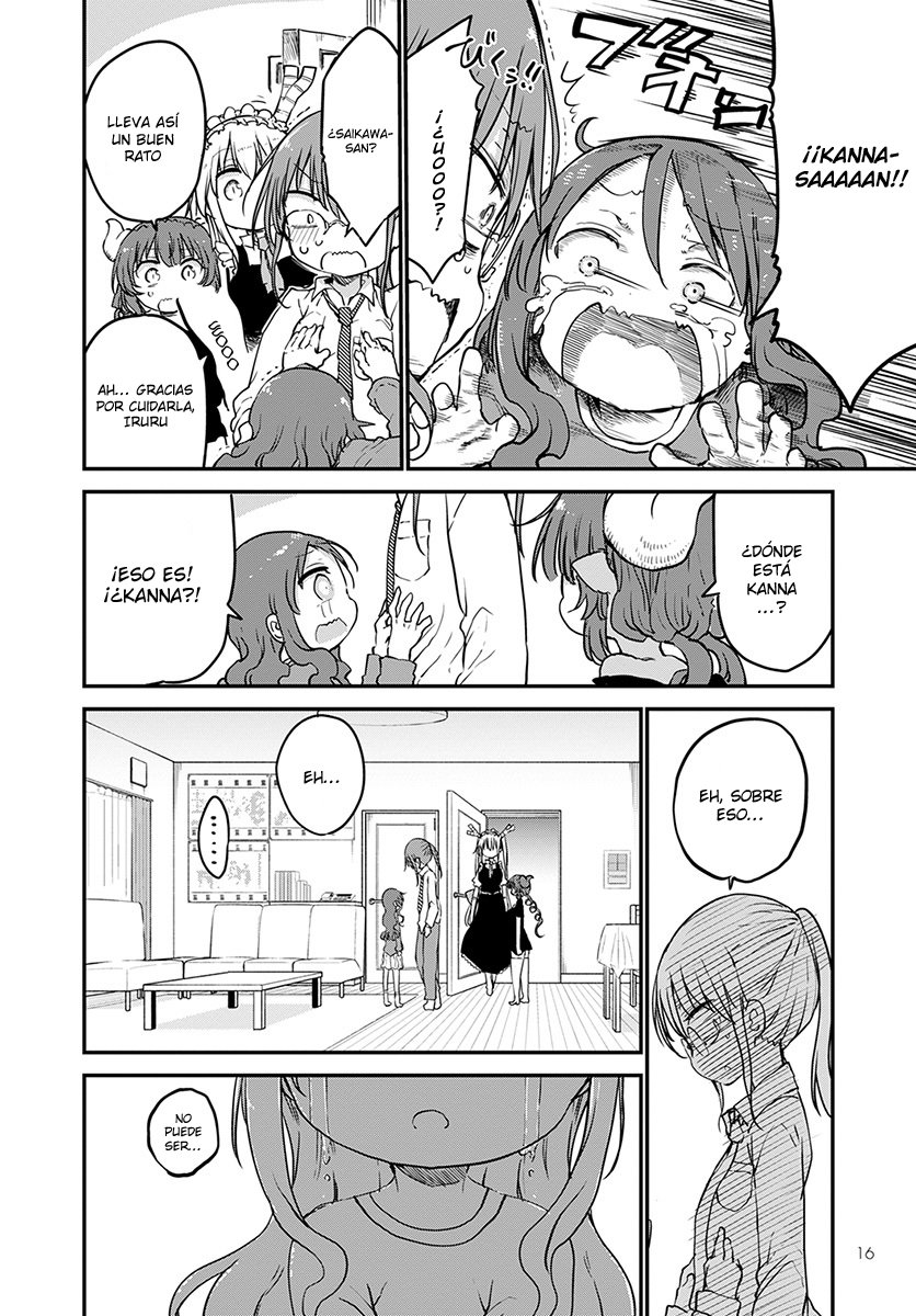 Kobayashi-san Chi no Maid Dragon Capitulo 78 página 14