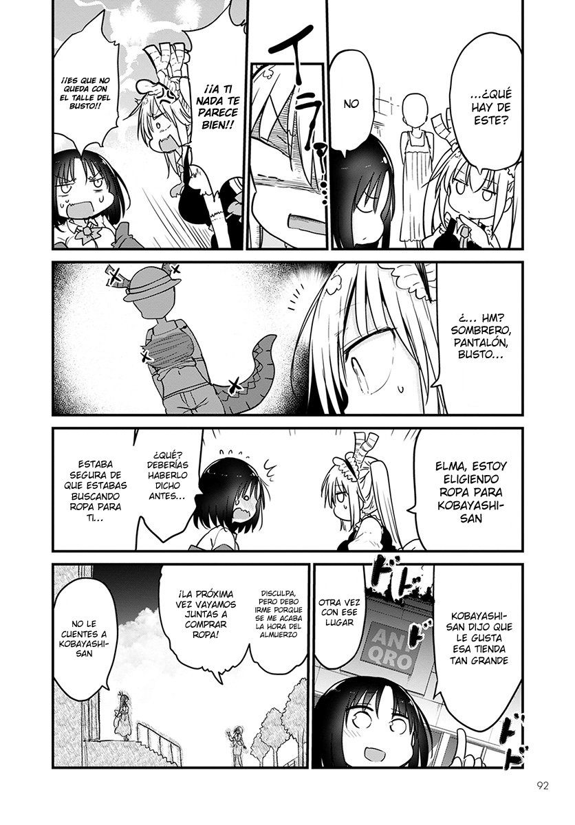 Kobayashi-san Chi no Maid Dragon Capitulo 79 página 9