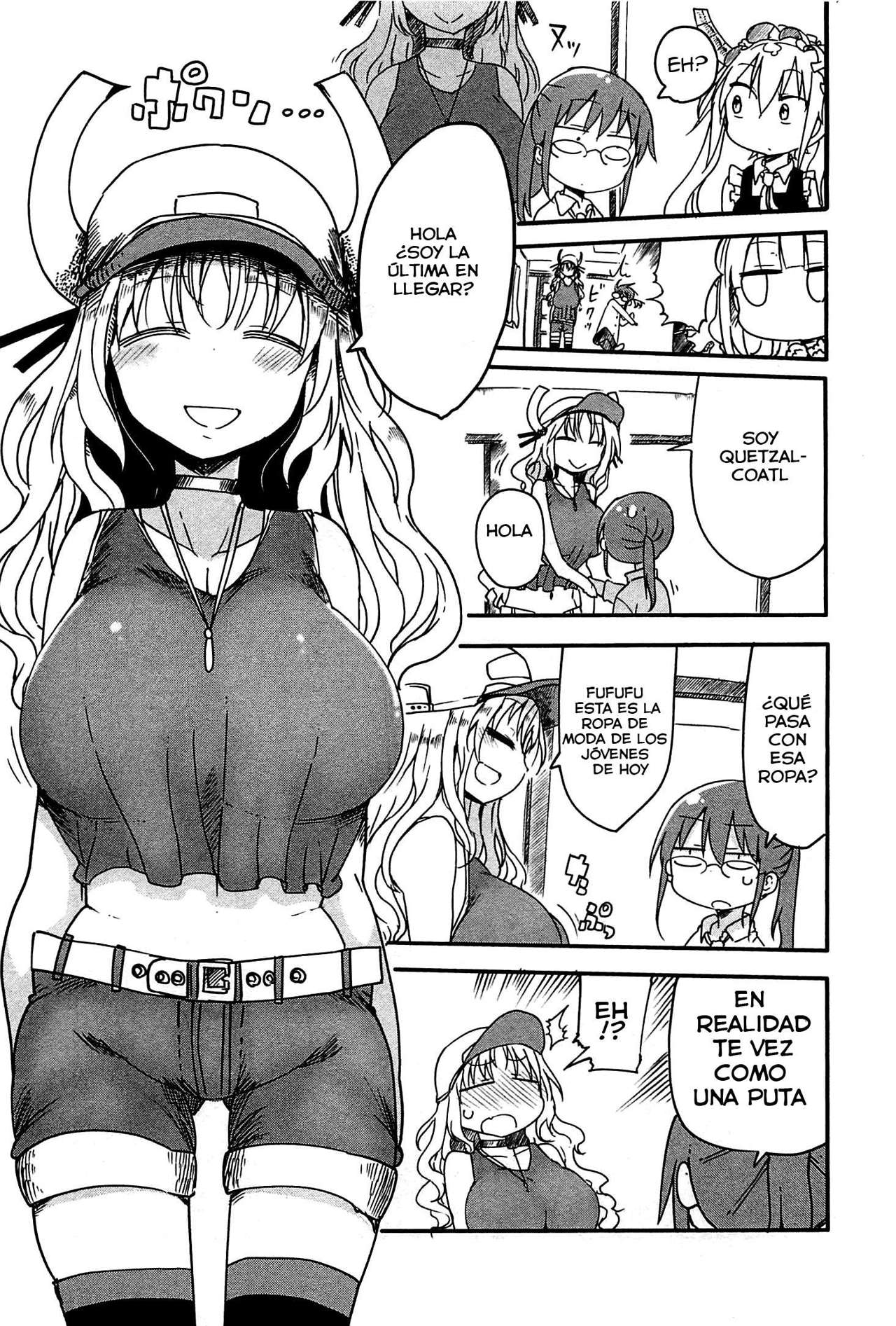 Kobayashi-san Chi no Maid Dragon Capitulo 8: Tooru y la Navidad página 10