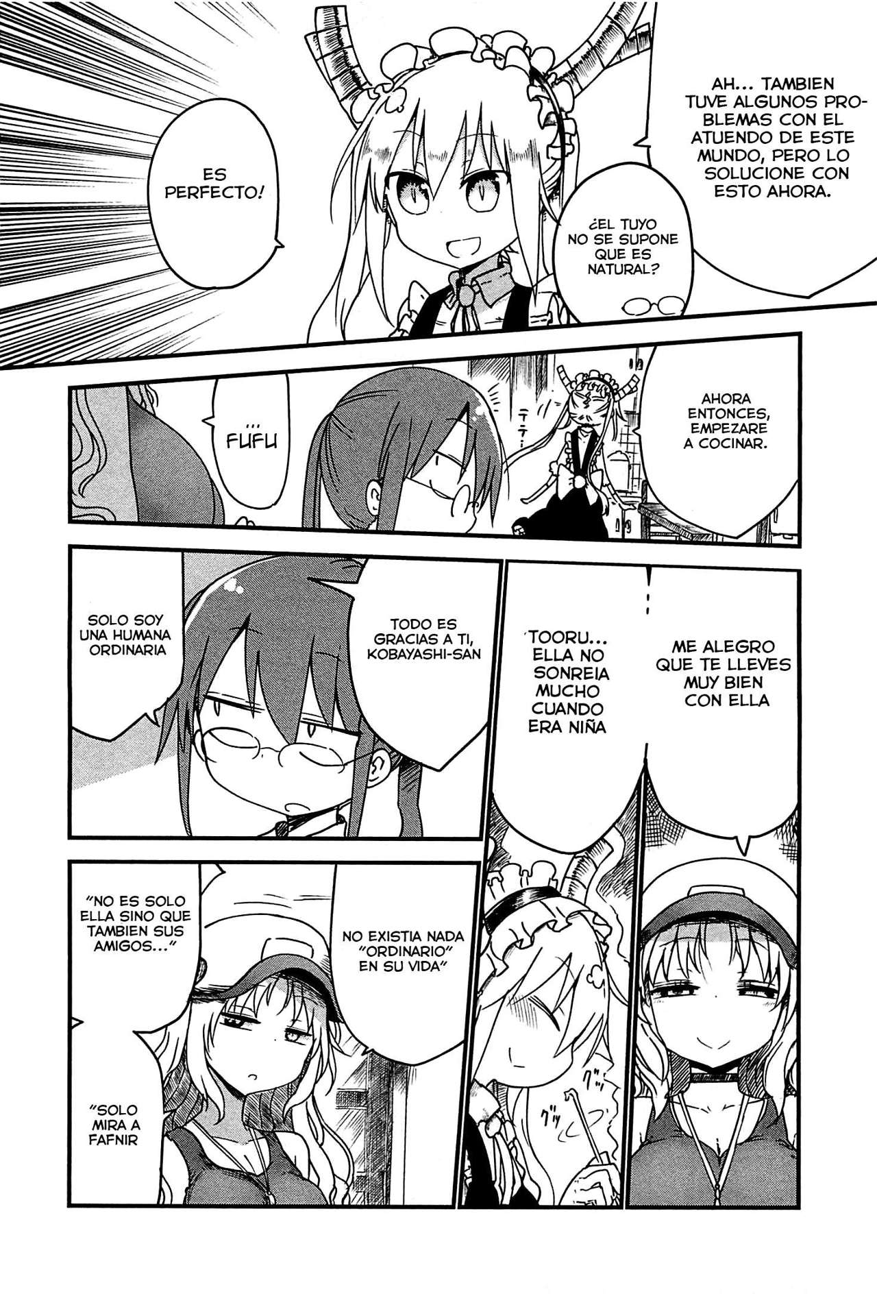 Kobayashi-san Chi no Maid Dragon Capitulo 8: Tooru y la Navidad página 11