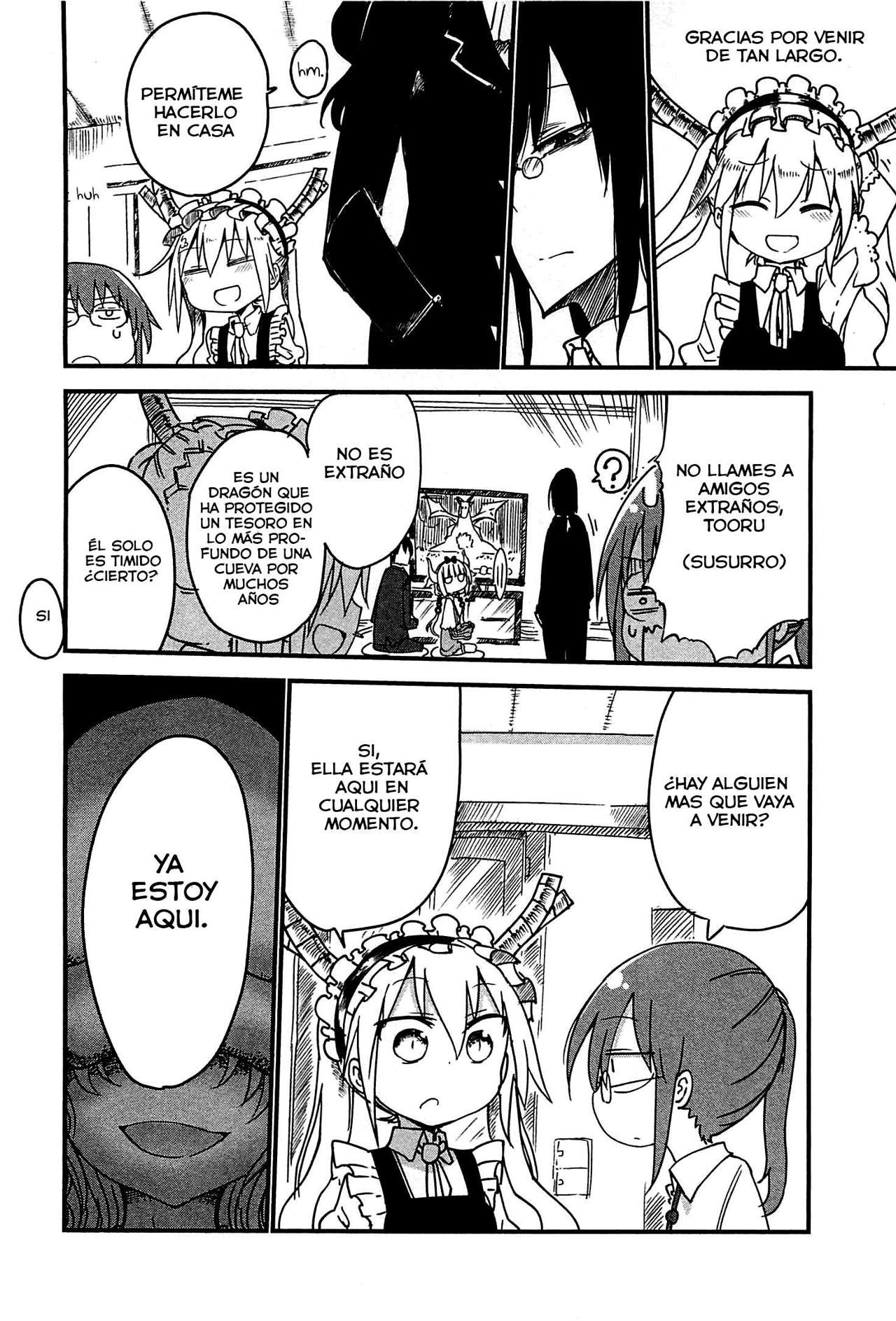 Kobayashi-san Chi no Maid Dragon Capitulo 8: Tooru y la Navidad página 9
