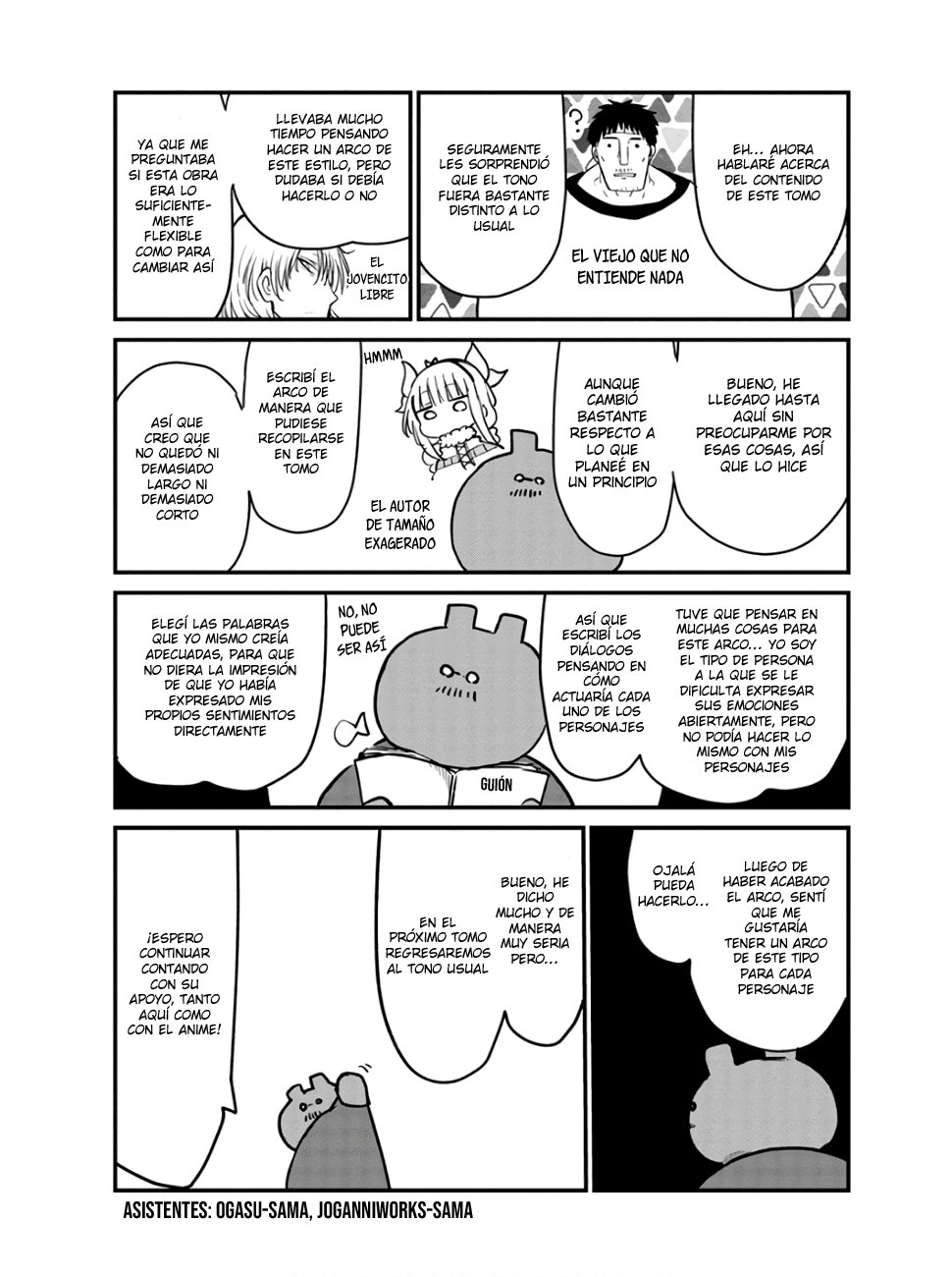 Kobayashi-san Chi no Maid Dragon Capitulo 80 página 15