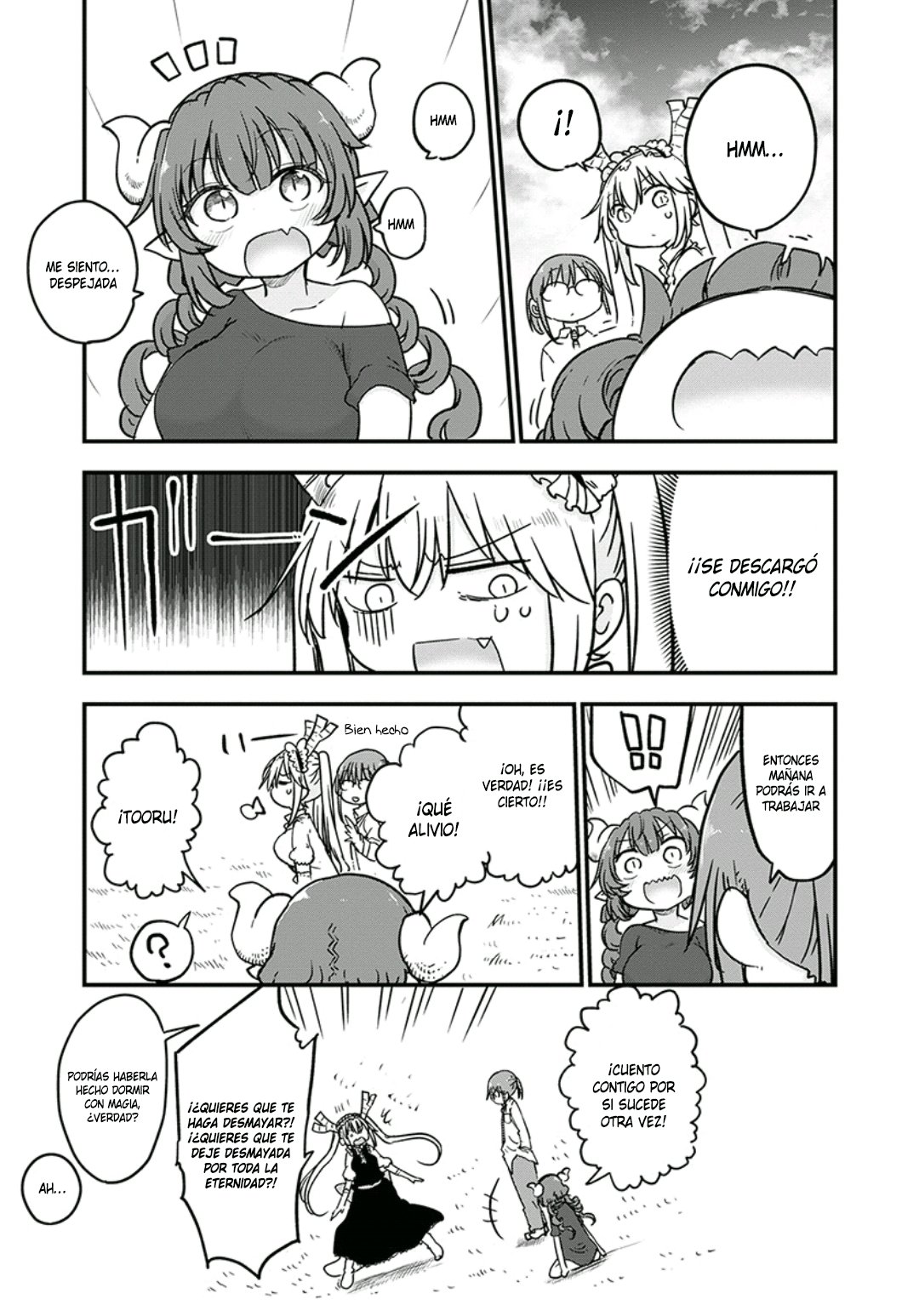 Kobayashi-san Chi no Maid Dragon Capitulo 81 página 12