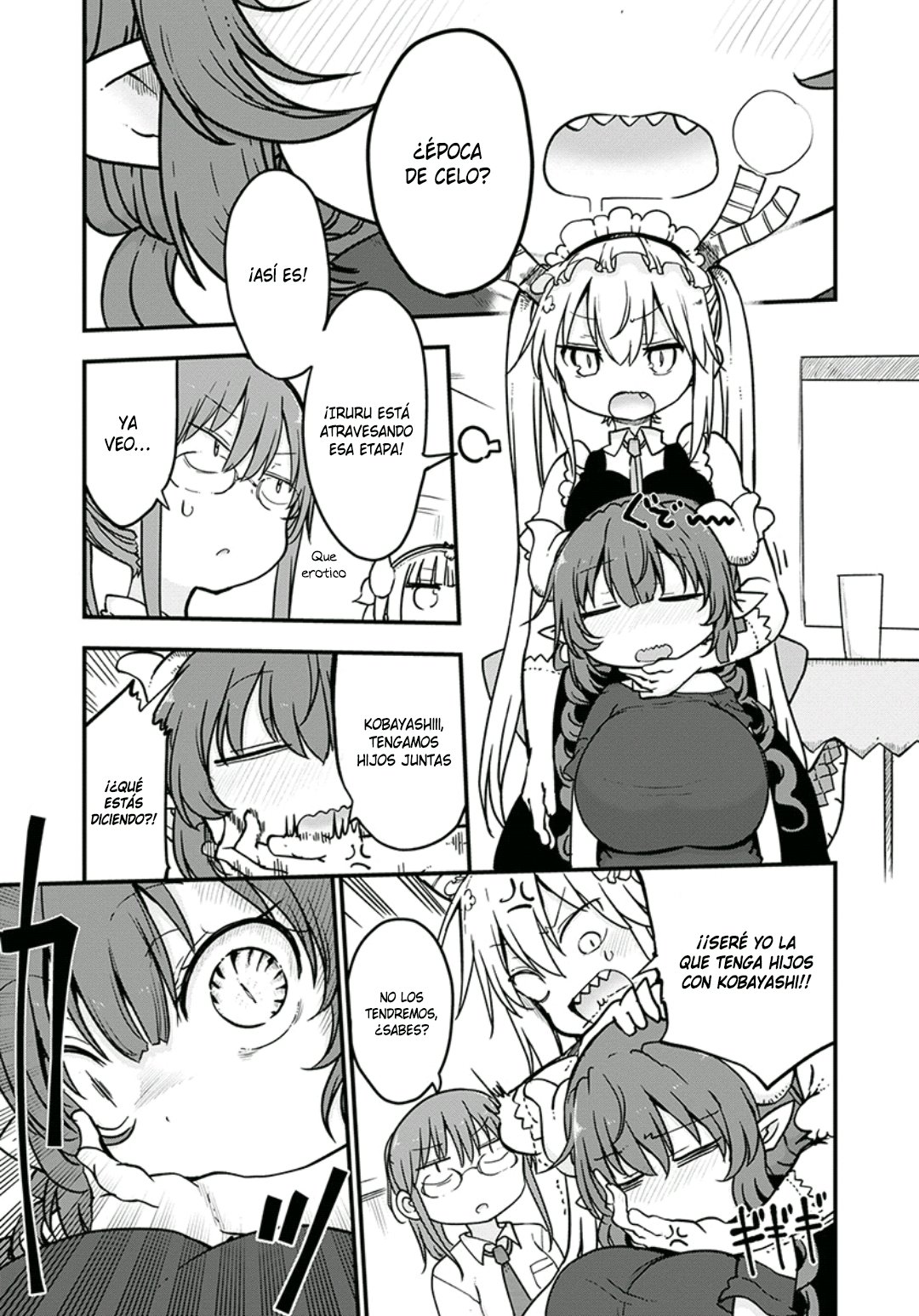 Kobayashi-san Chi no Maid Dragon Capitulo 81 página 4