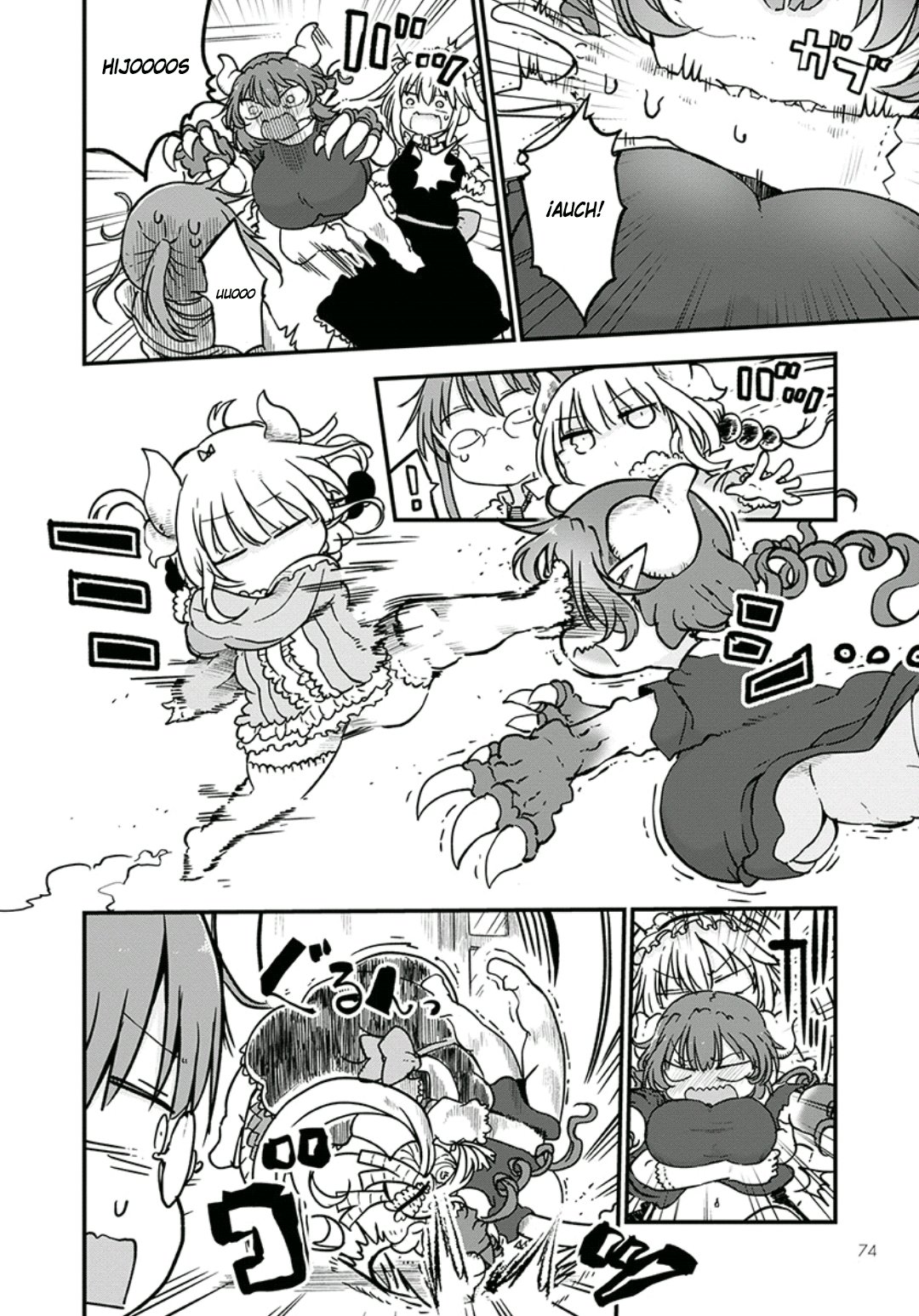 Kobayashi-san Chi no Maid Dragon Capitulo 81 página 5