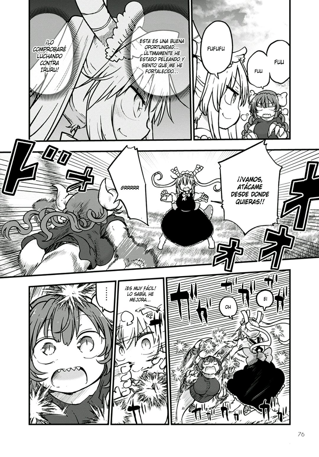 Kobayashi-san Chi no Maid Dragon Capitulo 81 página 7