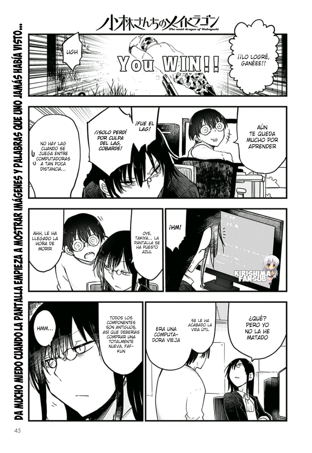 Kobayashi-san Chi no Maid Dragon Capitulo 82 página 2