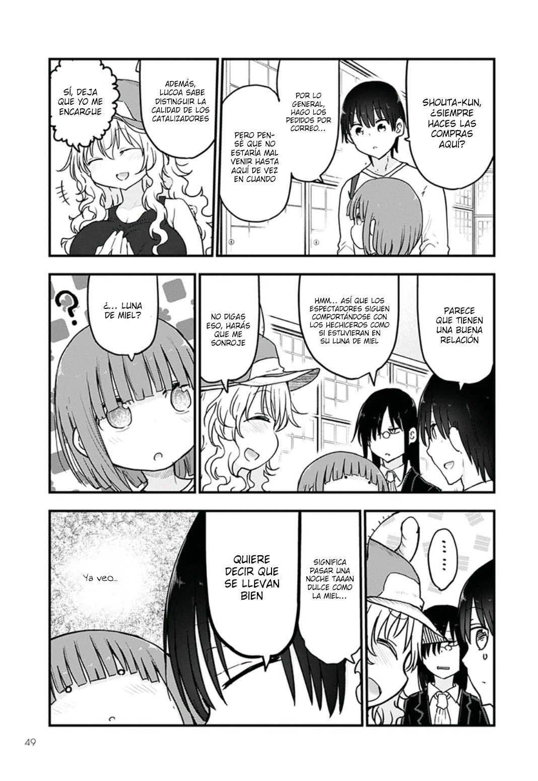 Kobayashi-san Chi no Maid Dragon Capitulo 82 página 6