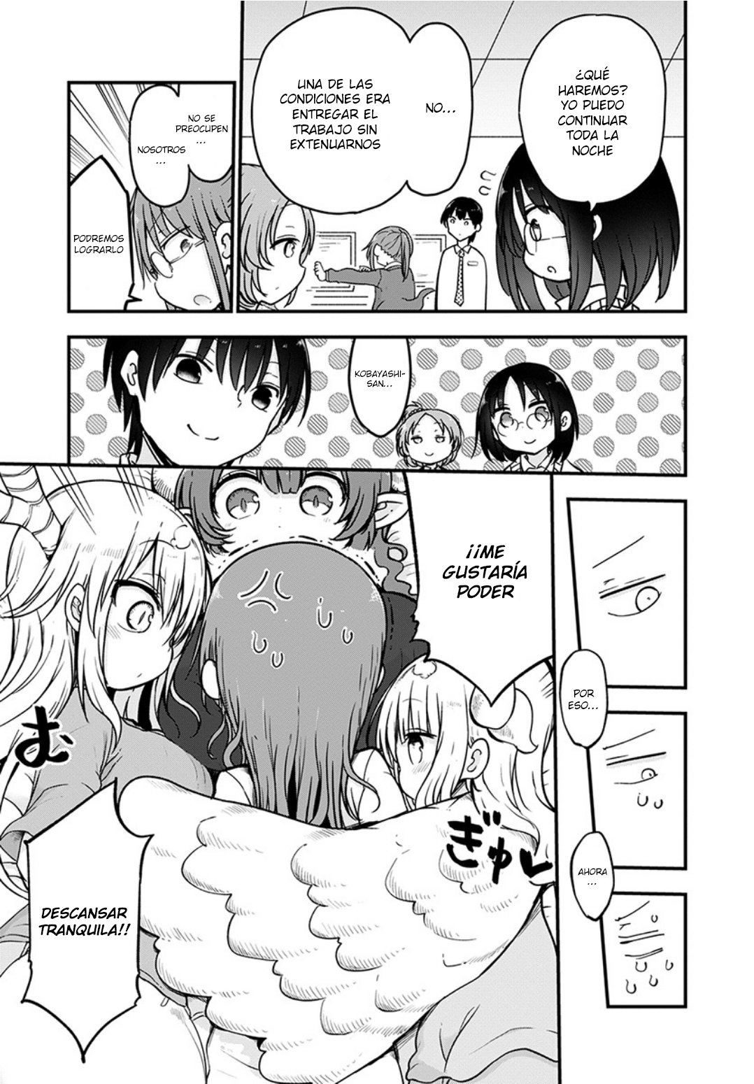 Kobayashi-san Chi no Maid Dragon Capitulo 83 página 15