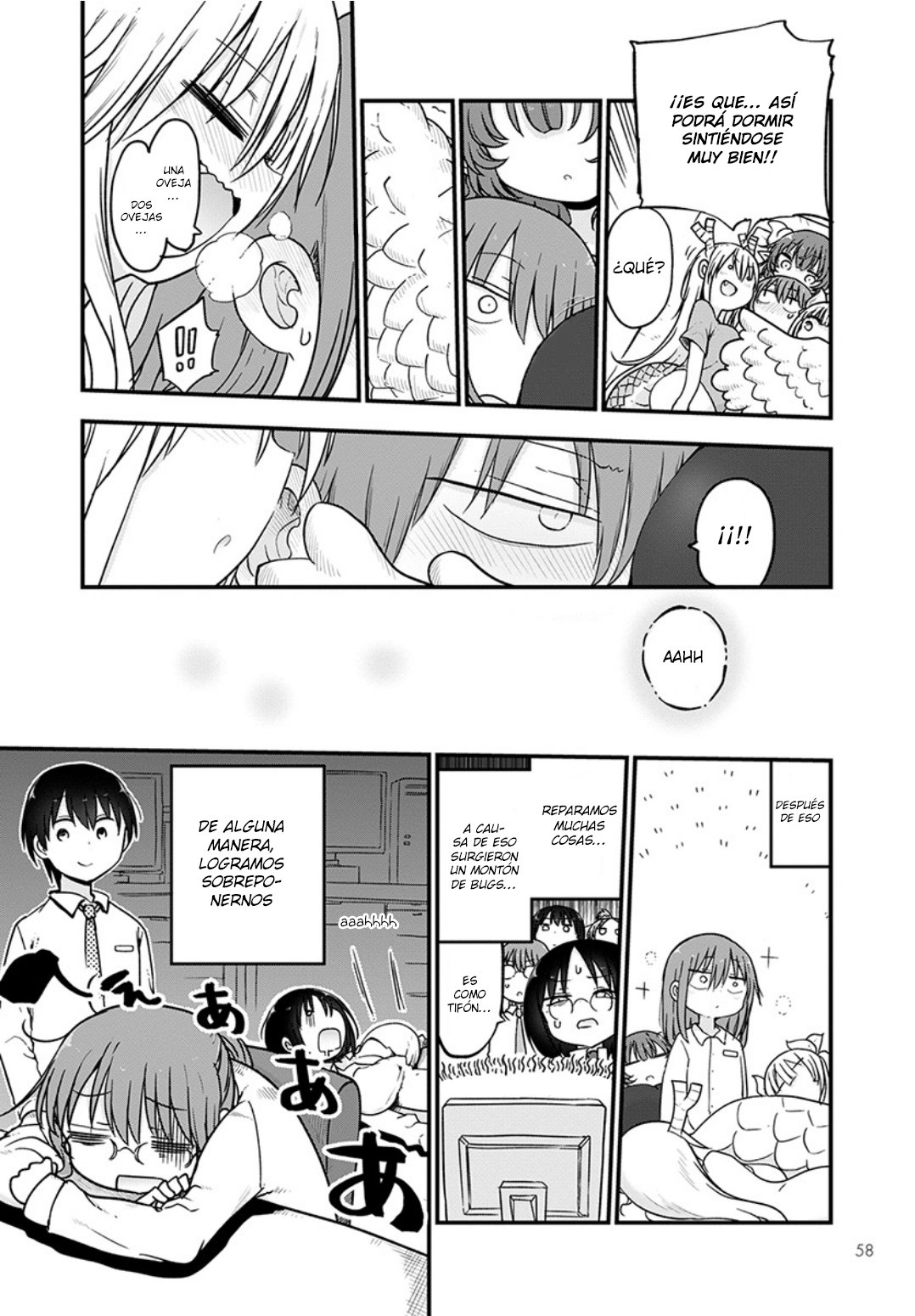 Kobayashi-san Chi no Maid Dragon Capitulo 83 página 16