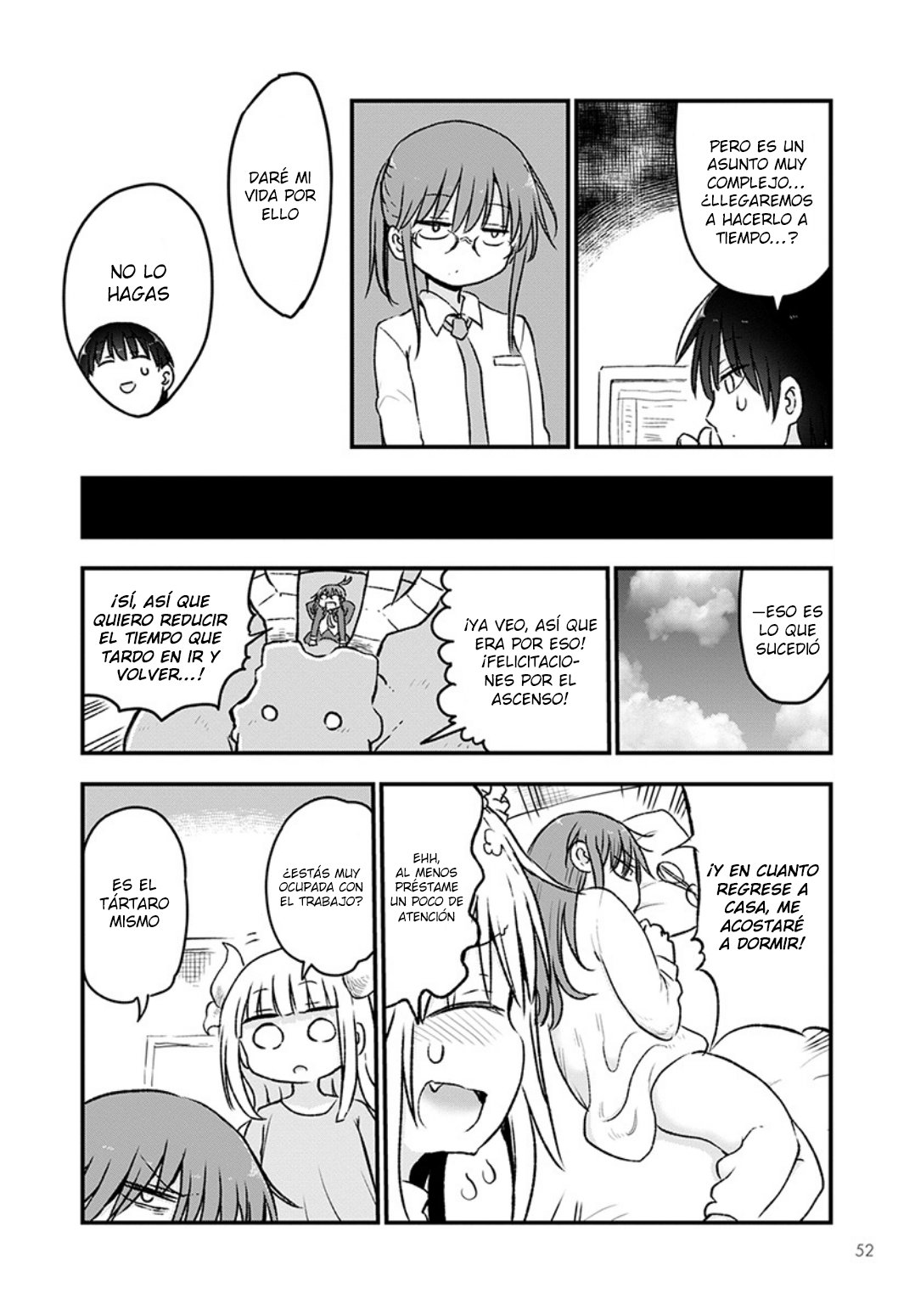Kobayashi-san Chi no Maid Dragon Capitulo 83 página 8