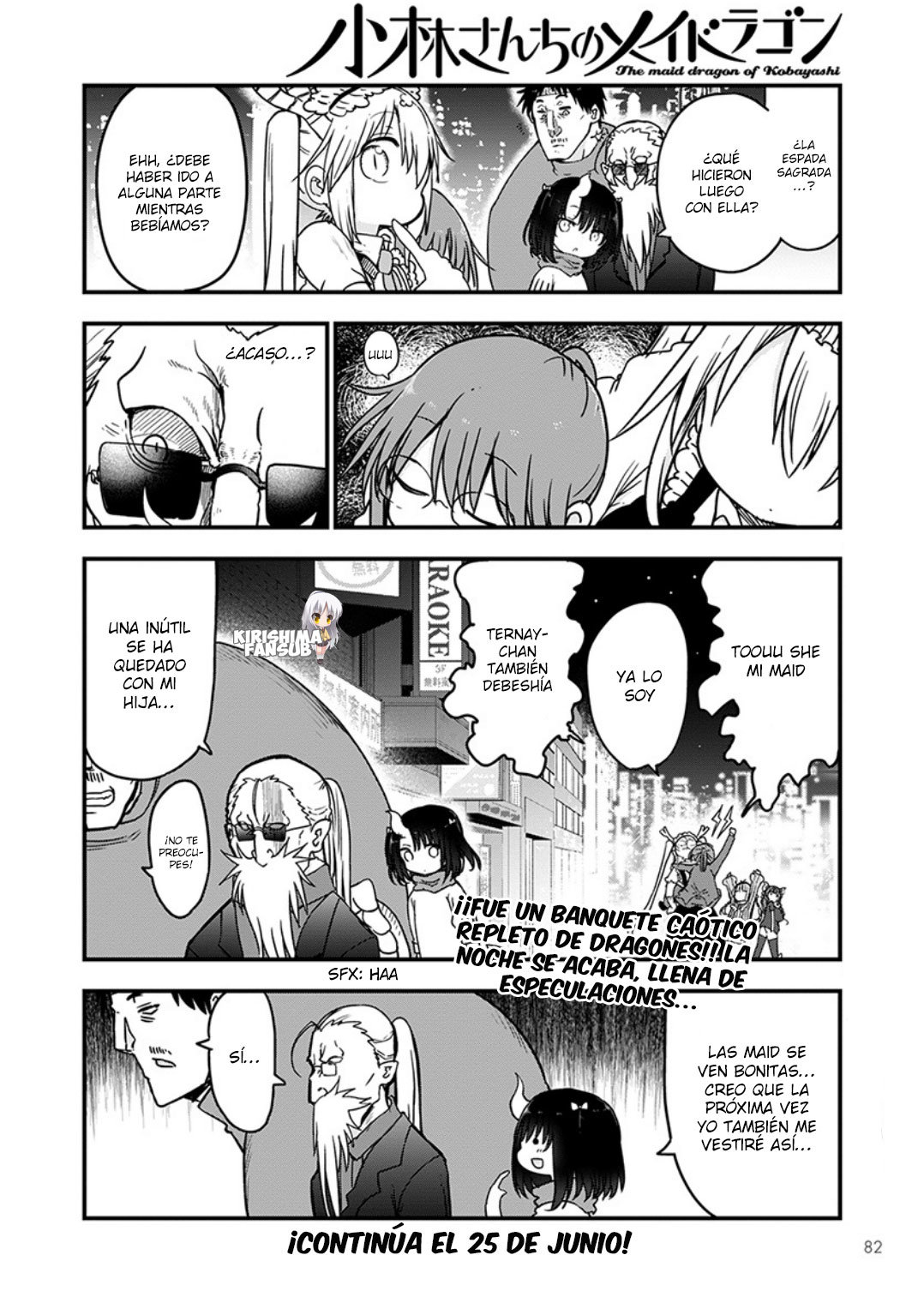 Kobayashi-san Chi no Maid Dragon Capitulo 84 página 15