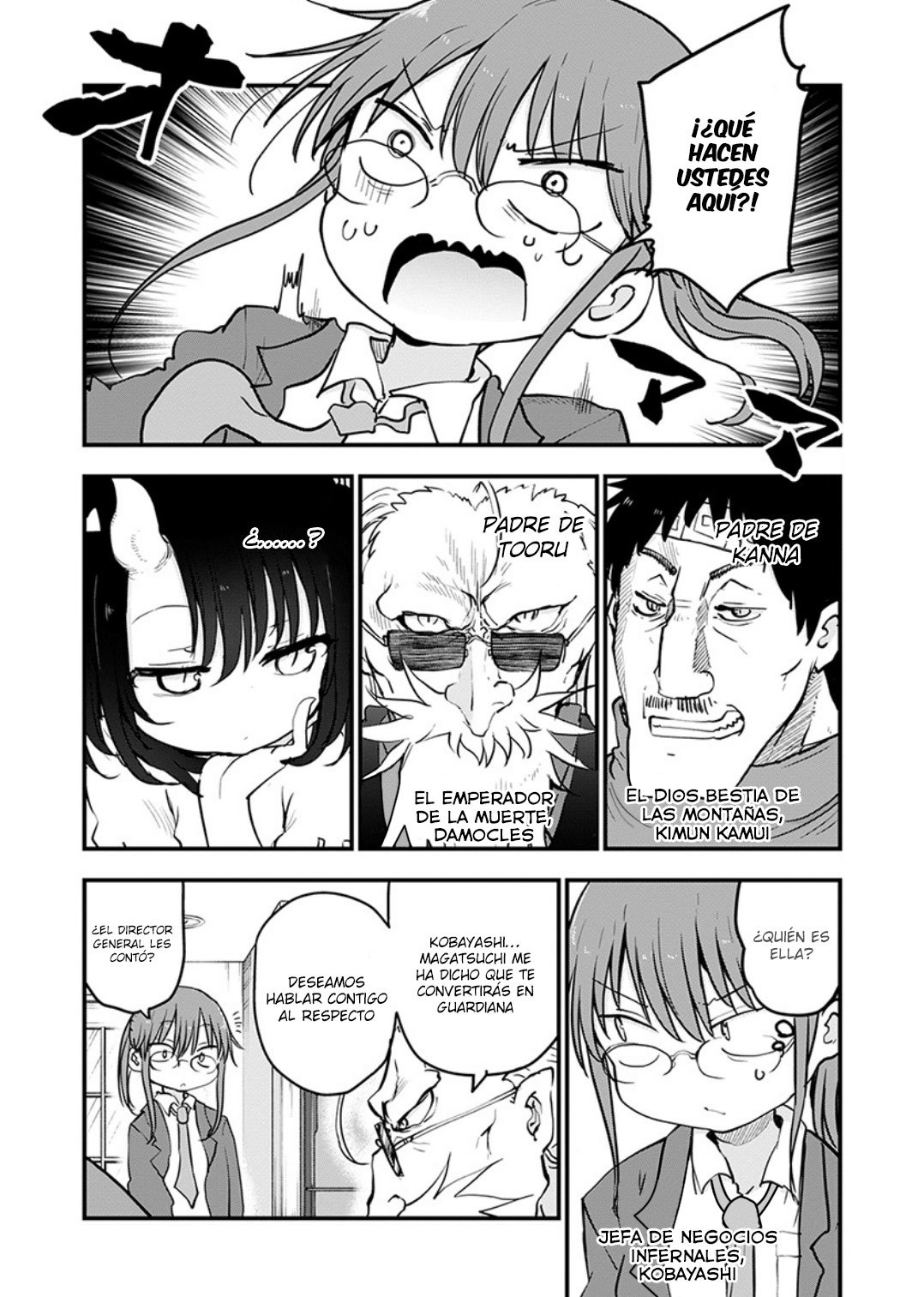 Kobayashi-san Chi no Maid Dragon Capitulo 84 página 3
