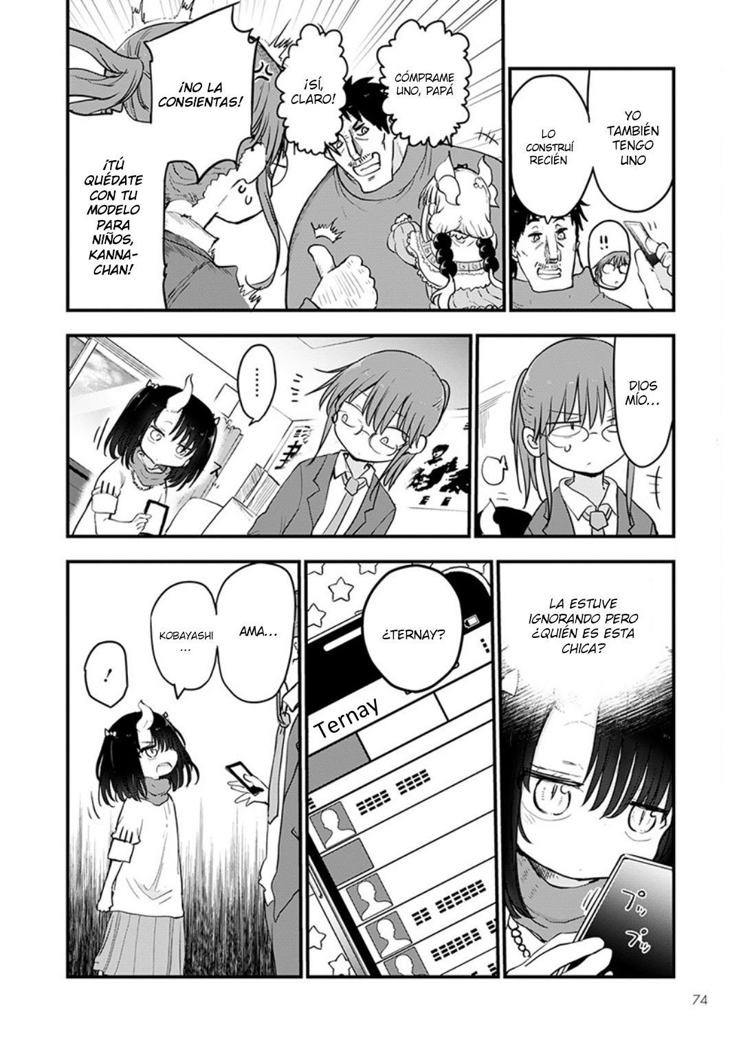 Kobayashi-san Chi no Maid Dragon Capitulo 84 página 7