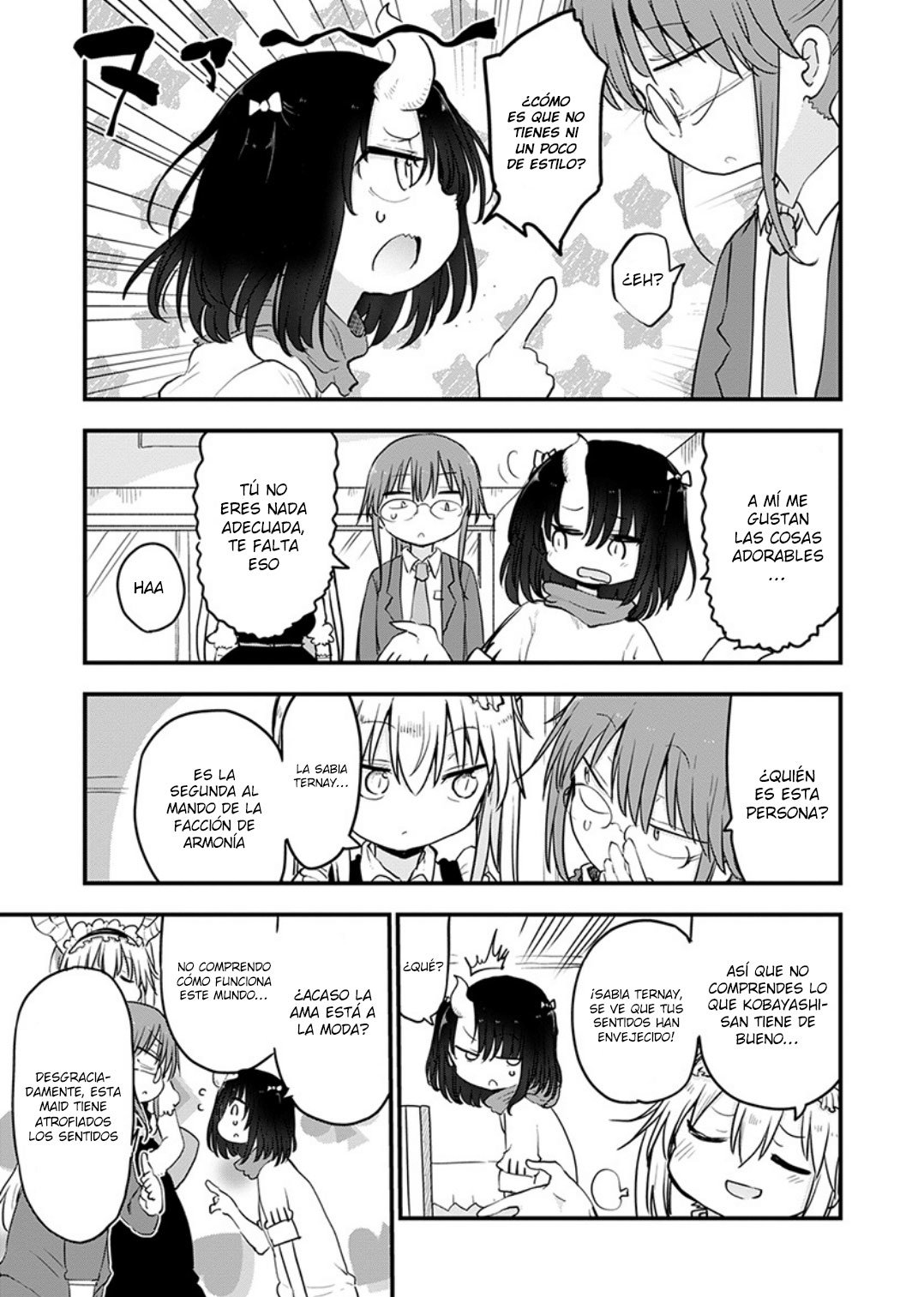Kobayashi-san Chi no Maid Dragon Capitulo 84 página 8