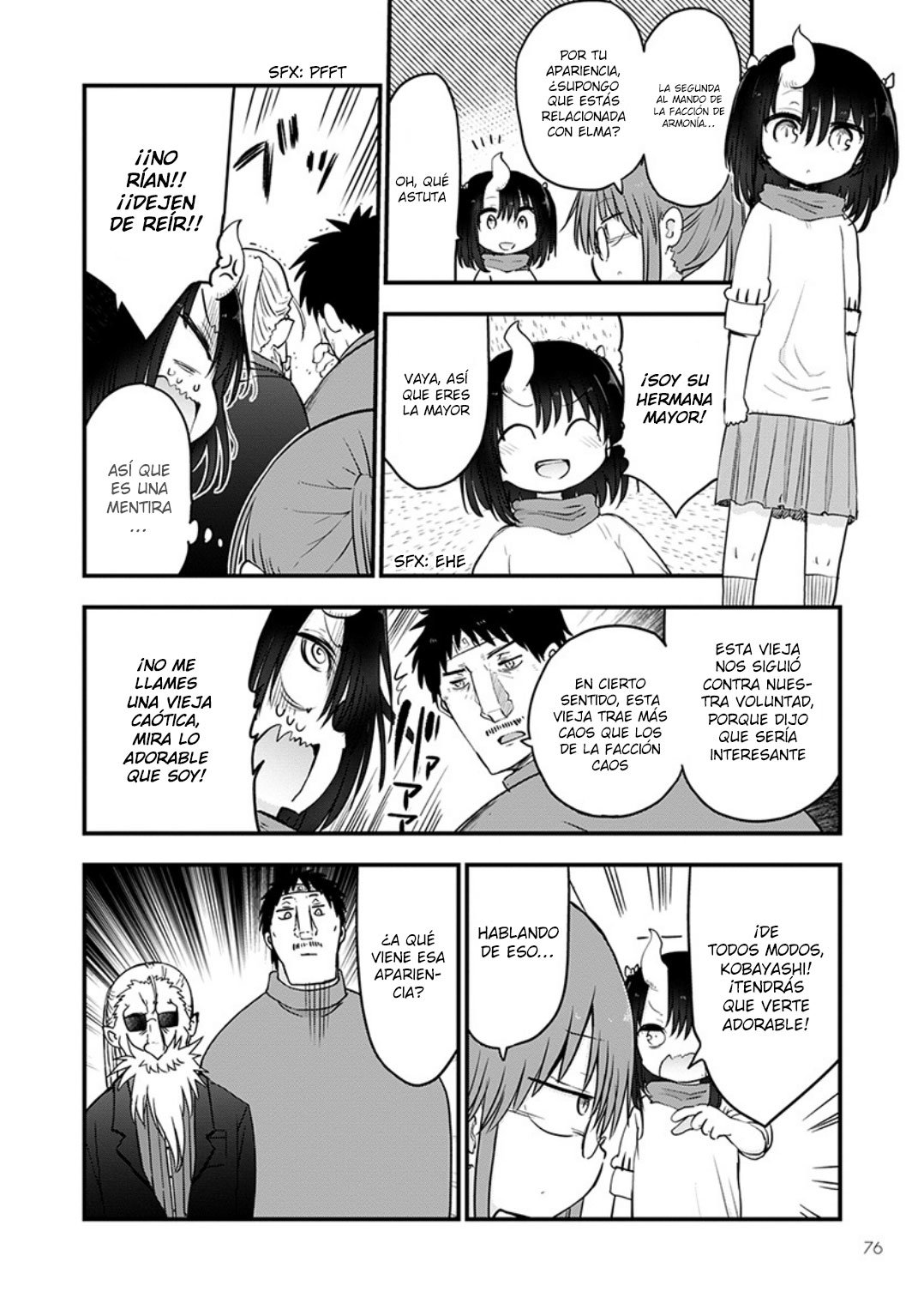 Kobayashi-san Chi no Maid Dragon Capitulo 84 página 9