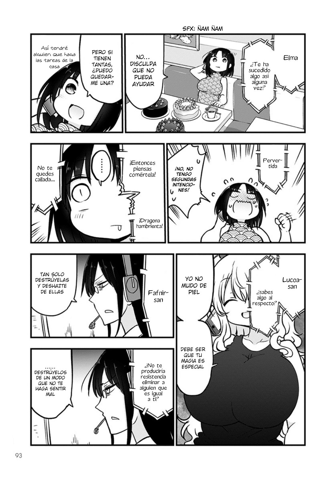 Kobayashi-san Chi no Maid Dragon Capitulo 85 página 10