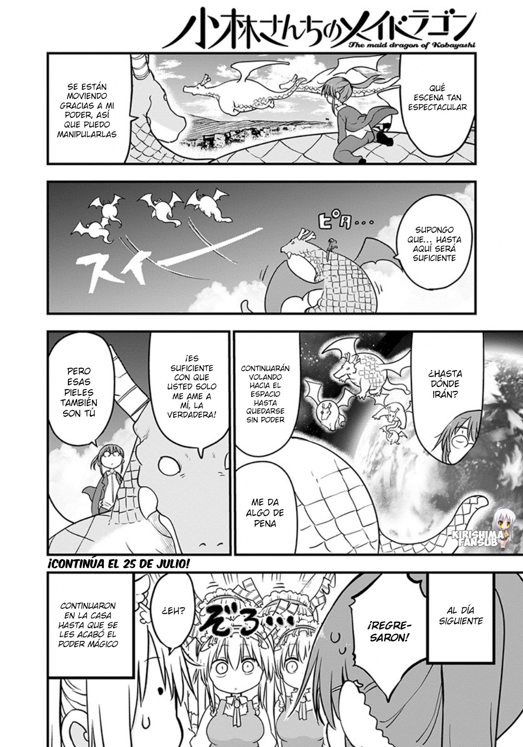 Kobayashi-san Chi no Maid Dragon Capitulo 85 página 14