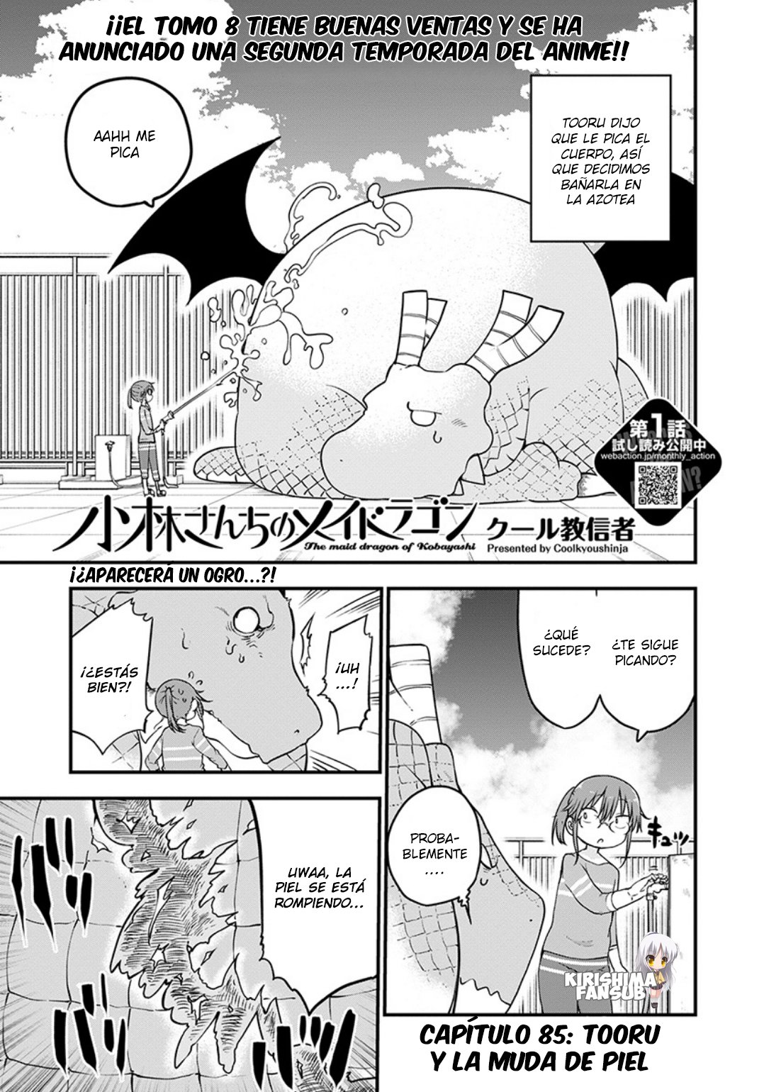 Kobayashi-san Chi no Maid Dragon Capitulo 85 página 2