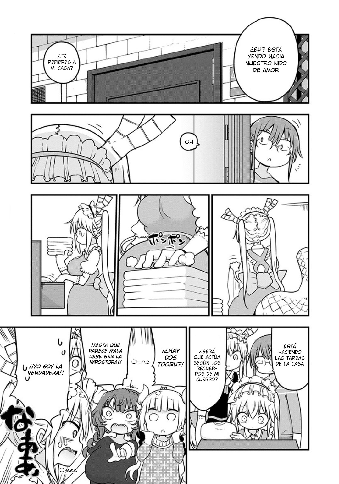 Kobayashi-san Chi no Maid Dragon Capitulo 85 página 6