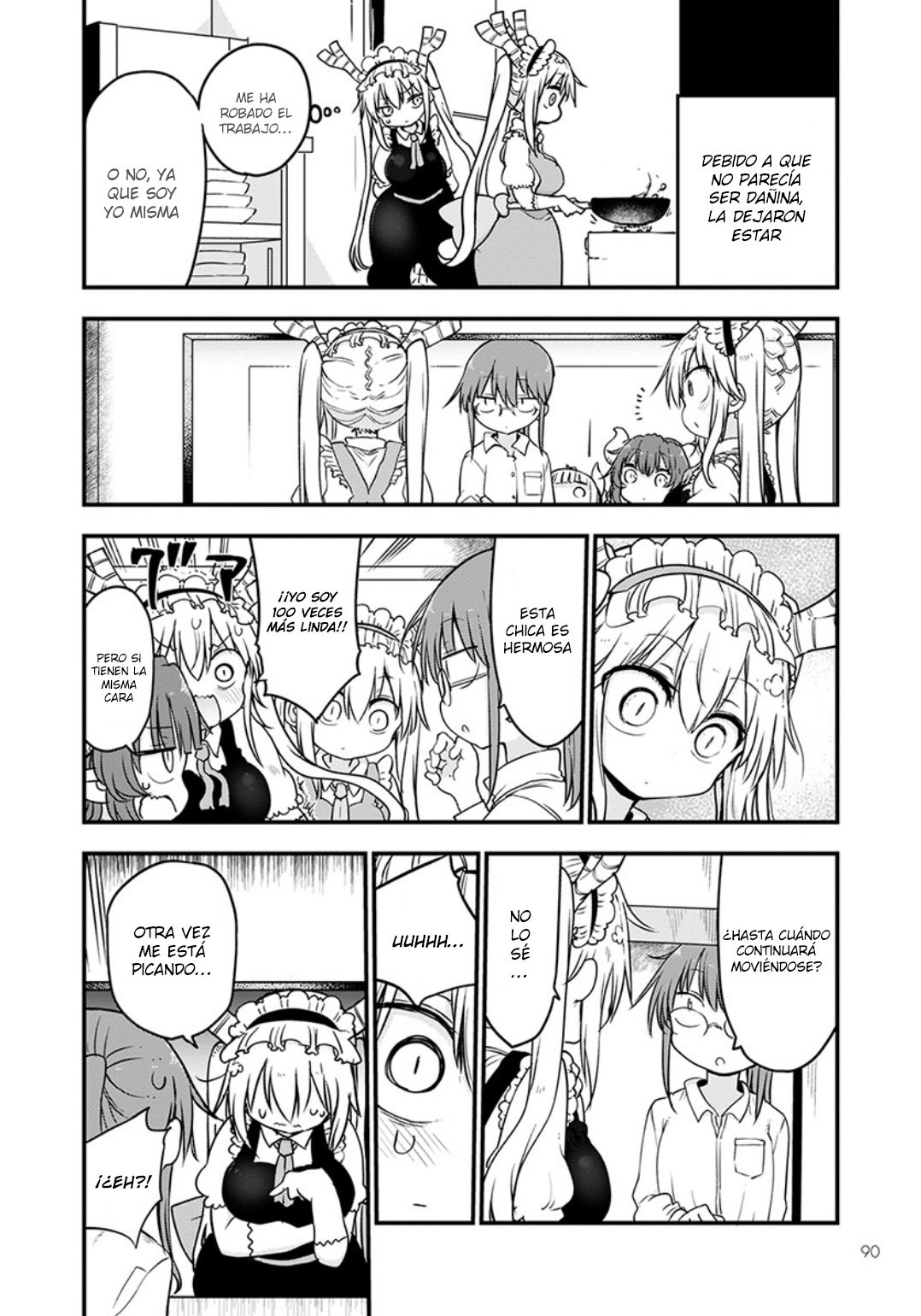 Kobayashi-san Chi no Maid Dragon Capitulo 85 página 7