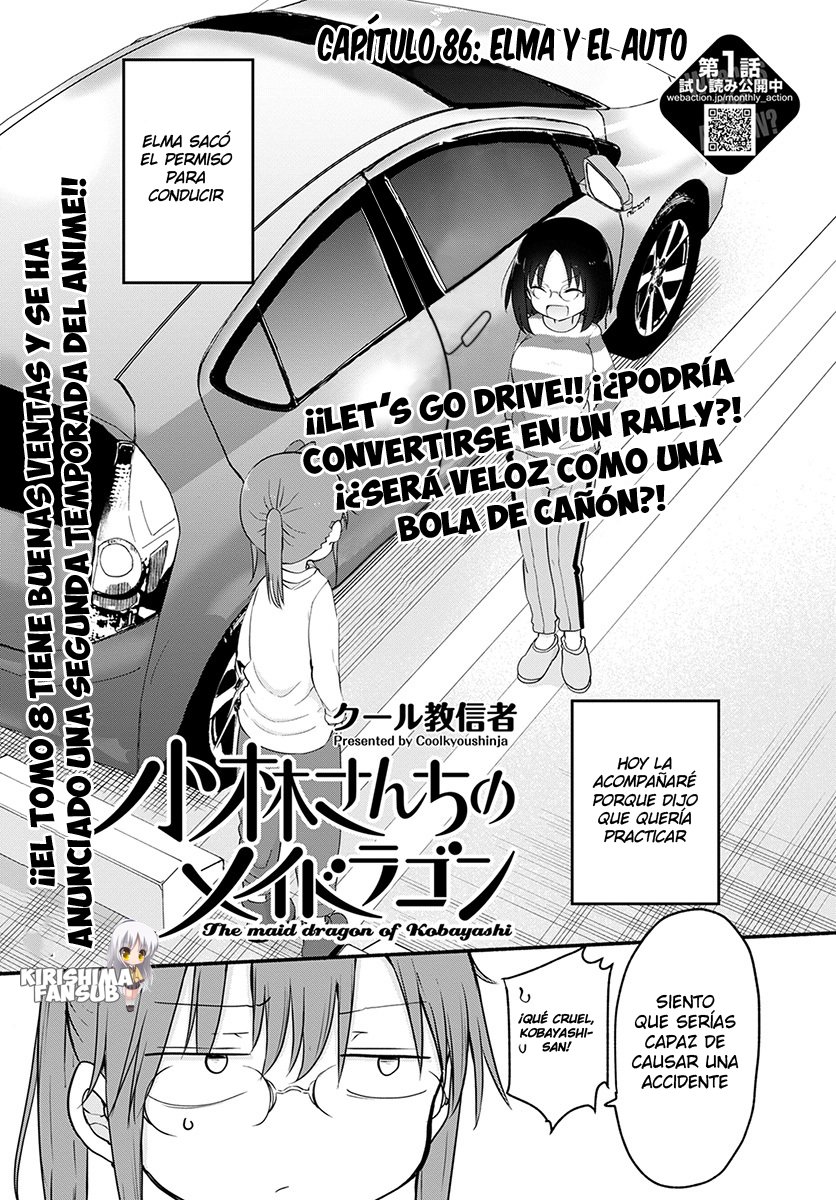 Kobayashi-san Chi no Maid Dragon Capitulo 86 página 2