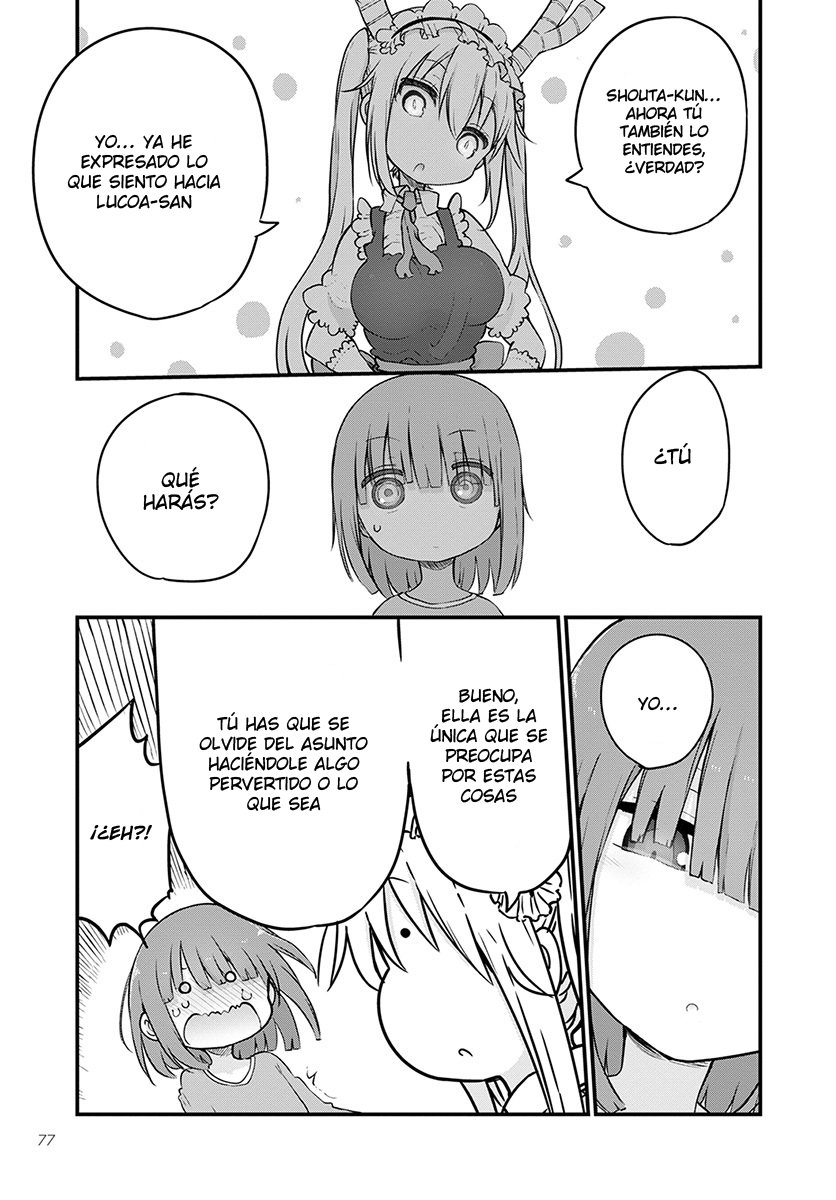 Kobayashi-san Chi no Maid Dragon Capitulo 87 página 12