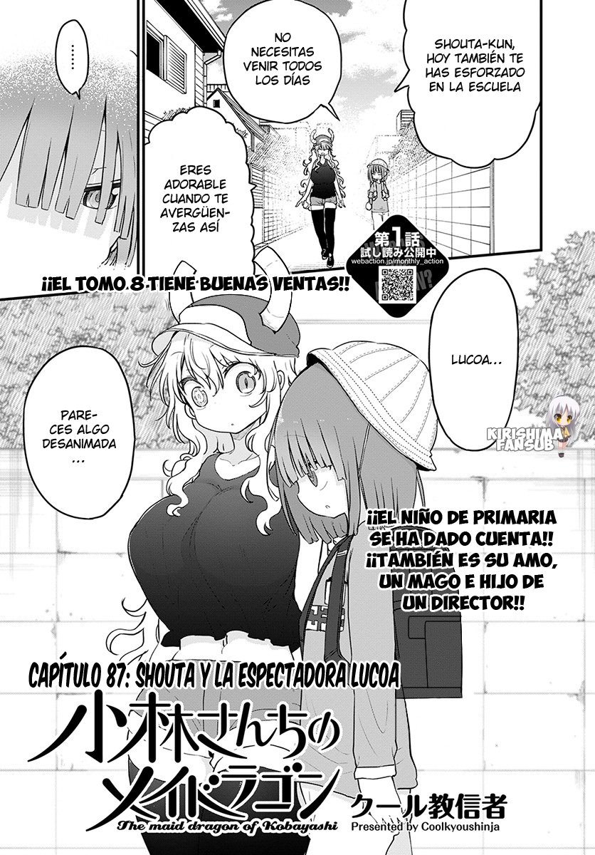 Kobayashi-san Chi no Maid Dragon Capitulo 87 página 2