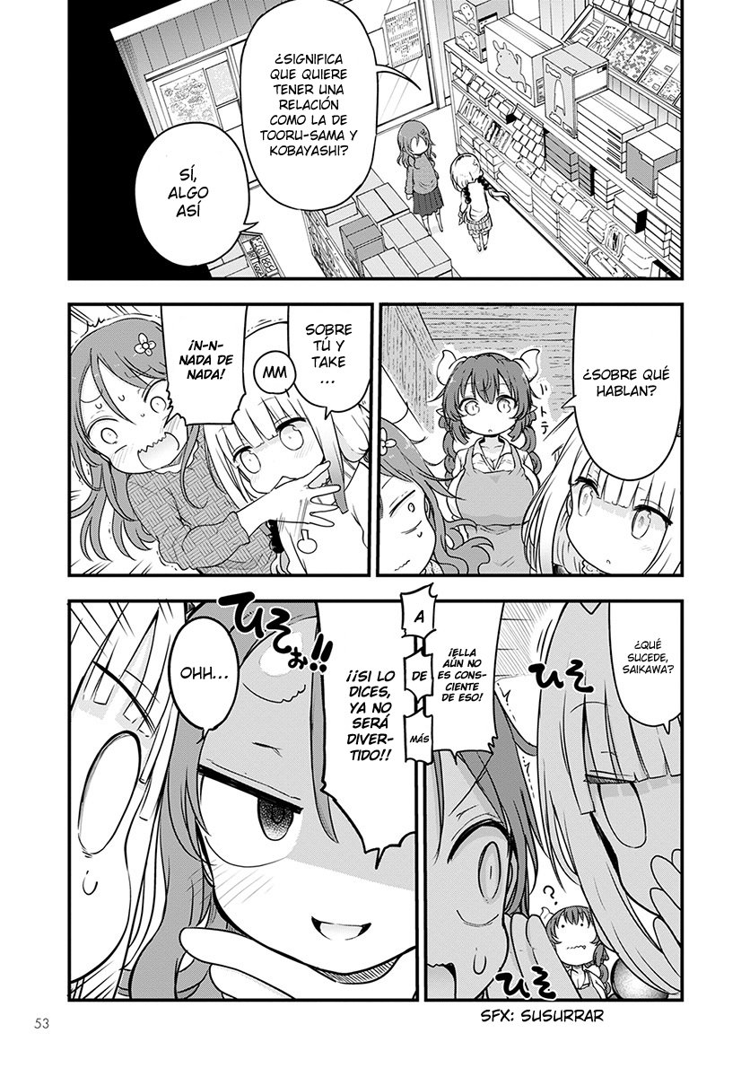 Kobayashi-san Chi no Maid Dragon Capitulo 89 página 4