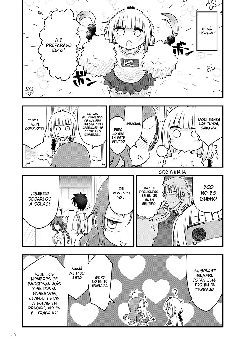 Kobayashi-san Chi no Maid Dragon Capitulo 89 página 6