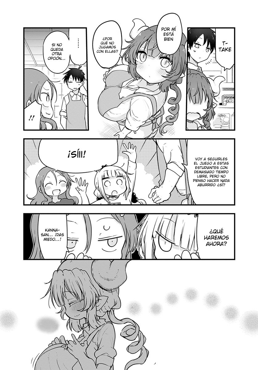 Kobayashi-san Chi no Maid Dragon Capitulo 89 página 8