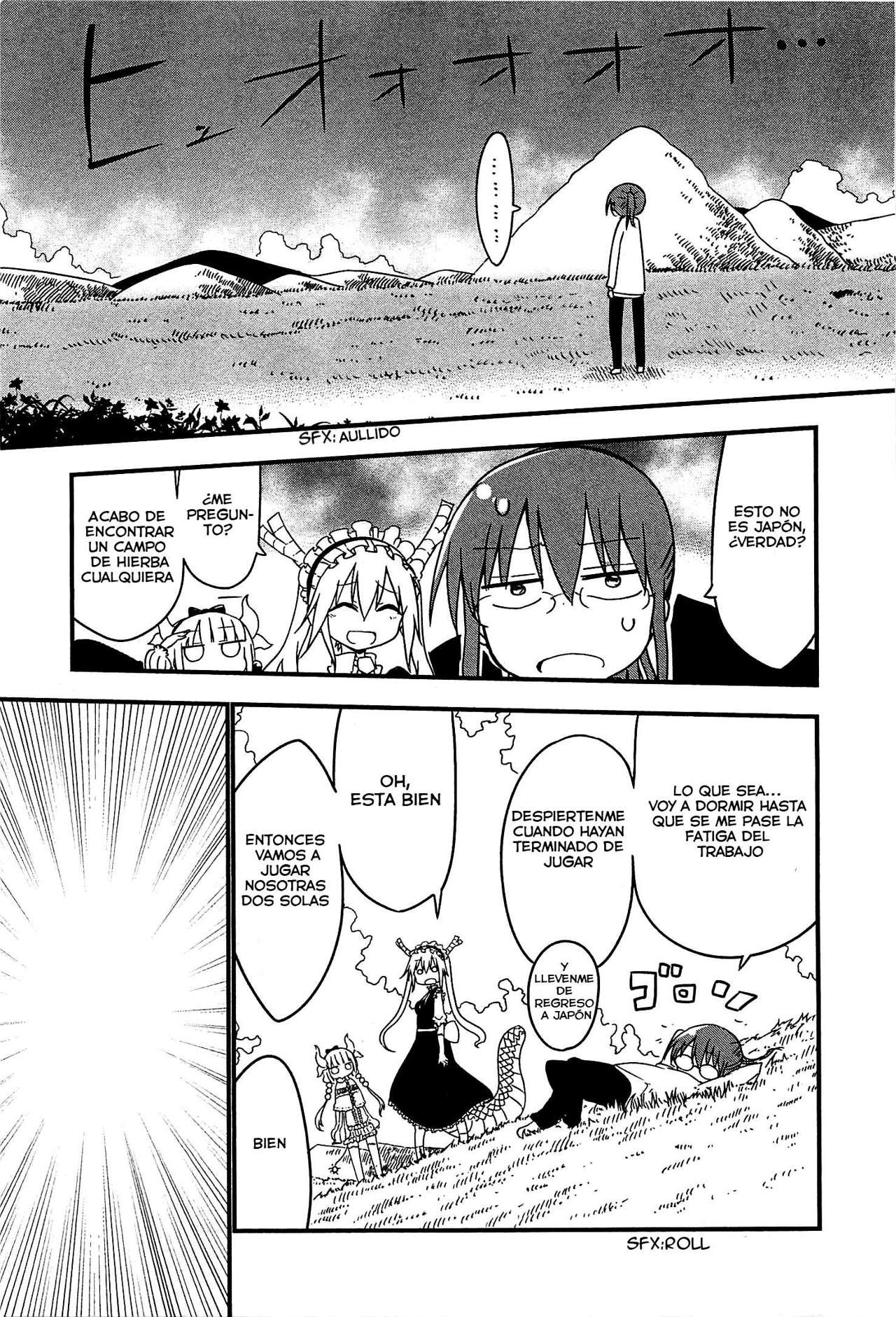 Kobayashi-san Chi no Maid Dragon Capitulo 9: Tooru y los Juegos Peligrosos página 4