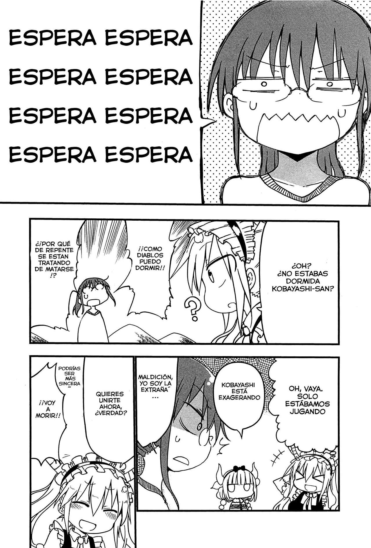 Kobayashi-san Chi no Maid Dragon Capitulo 9: Tooru y los Juegos Peligrosos página 9