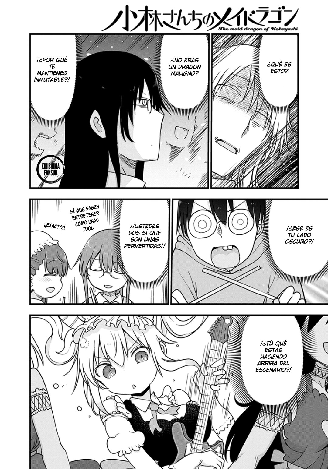 Kobayashi-san Chi no Maid Dragon Capitulo 93 página 11