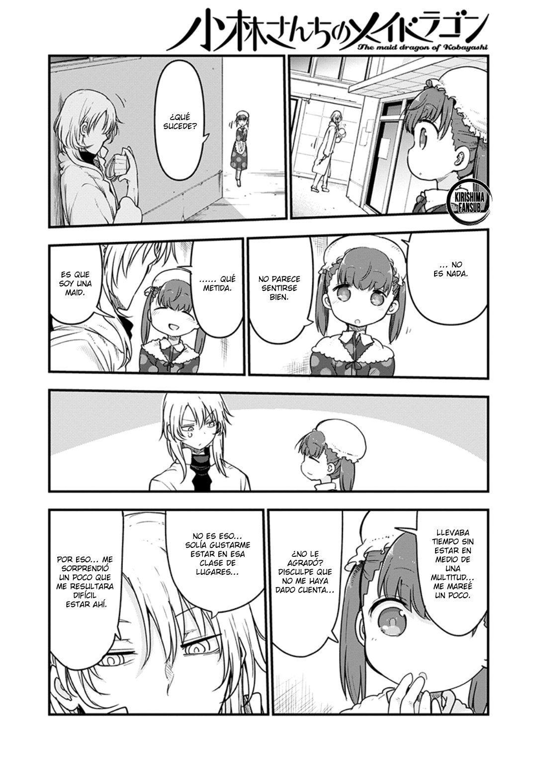 Kobayashi-san Chi no Maid Dragon Capitulo 93 página 13